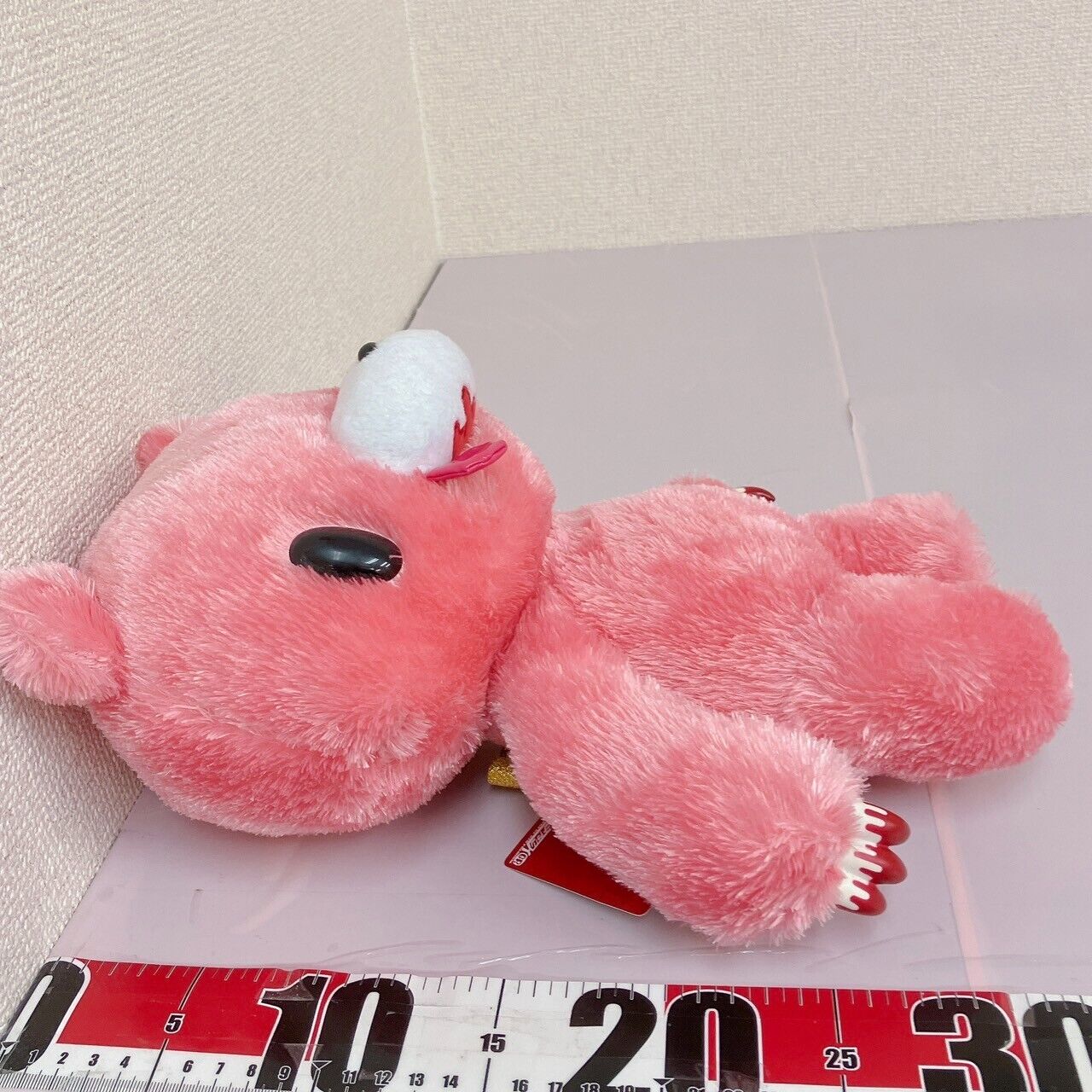 TAiTo Gloomy Bloody Bear Pink Plush Soft Stuffed Toy Doll 5th Anniversary ChaxGP