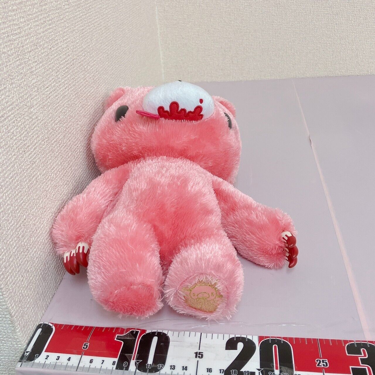 TAiTo Gloomy Bloody Bear Pink Plush Soft Stuffed Toy Doll 5th Anniversary ChaxGP