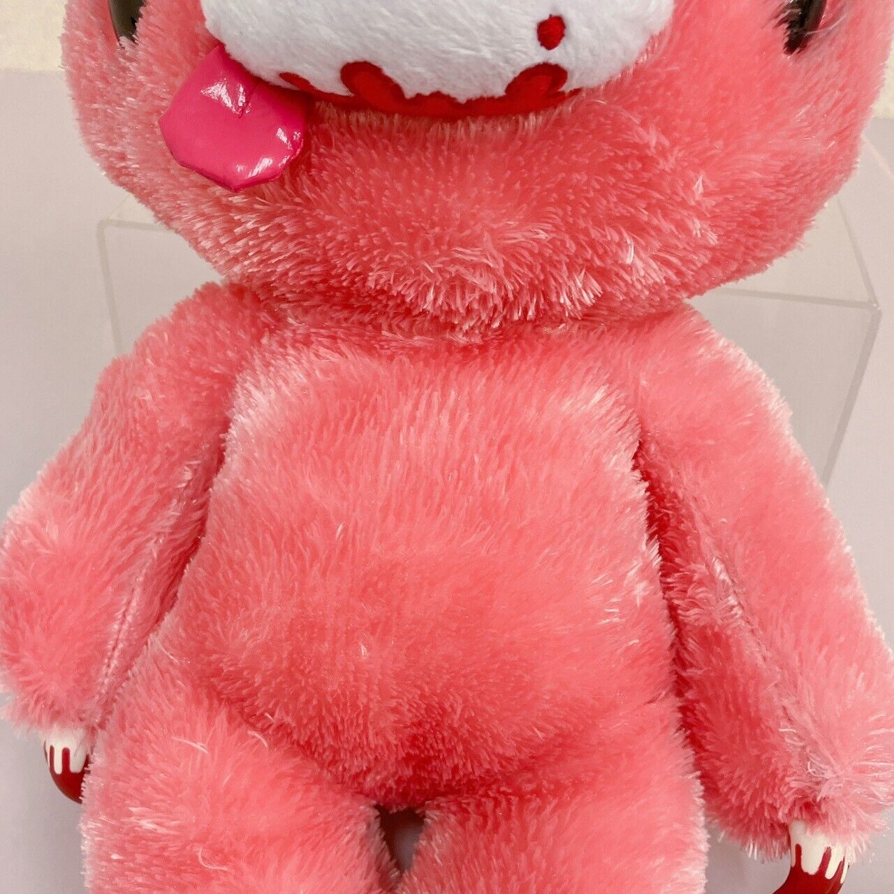 TAiTo Gloomy Bloody Bear Pink Plush Soft Stuffed Toy Doll 5th Anniversary ChaxGP