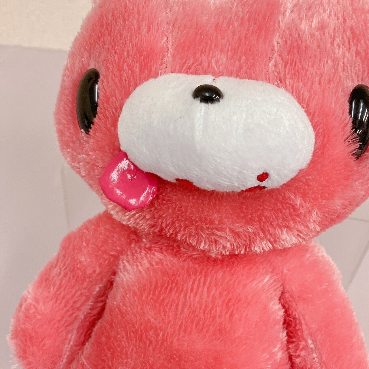 TAiTo Gloomy Bloody Bear Pink Plush Soft Stuffed Toy Doll 5th Anniversary ChaxGP