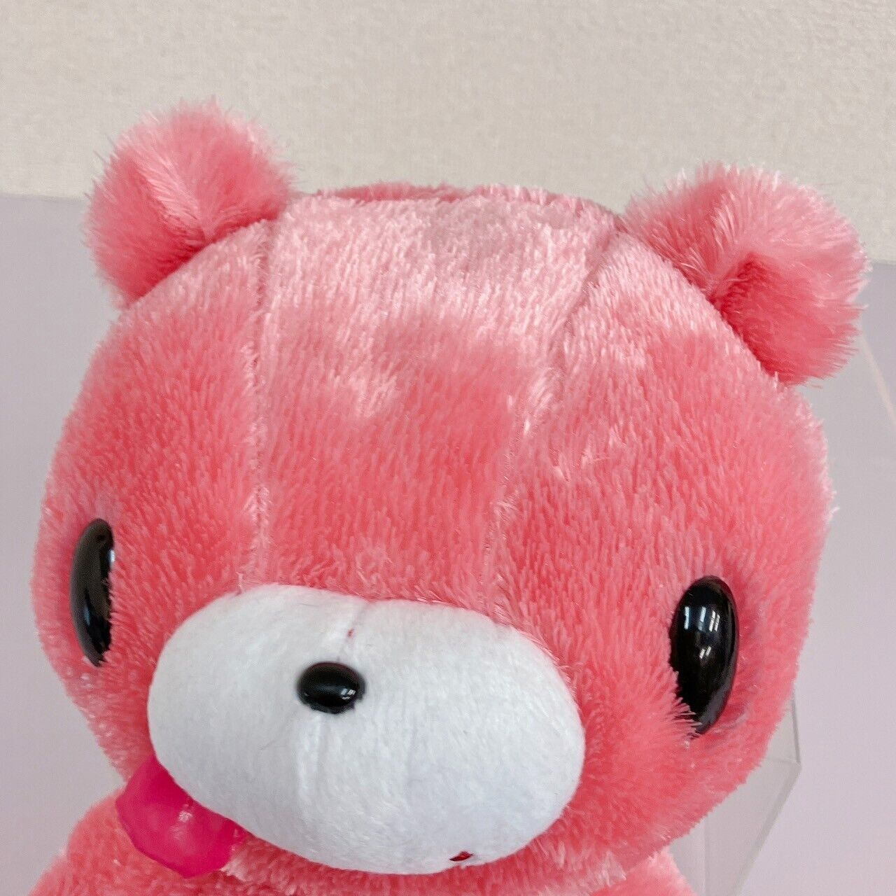 TAiTo Gloomy Bloody Bear Pink Plush Soft Stuffed Toy Doll 5th Anniversary ChaxGP