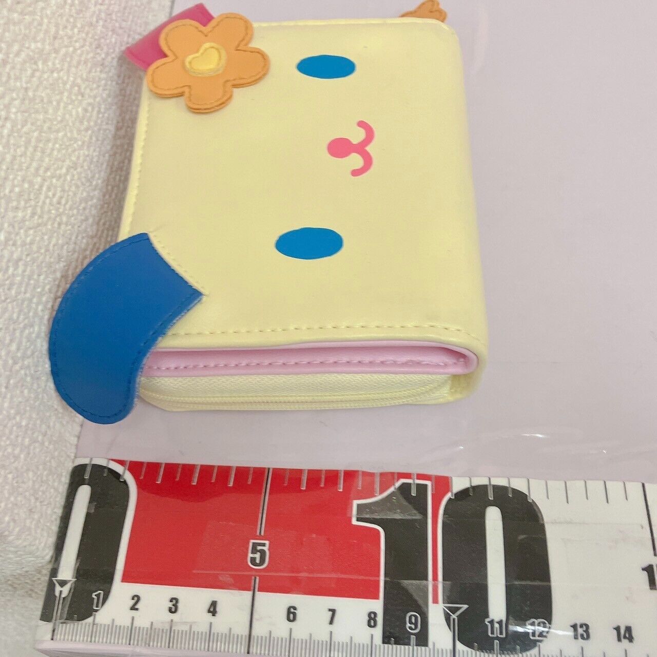 Sanrio Usahana Wallet Coin Case Purse Face Rabbit Flower Pink Blue Cream Kawaii