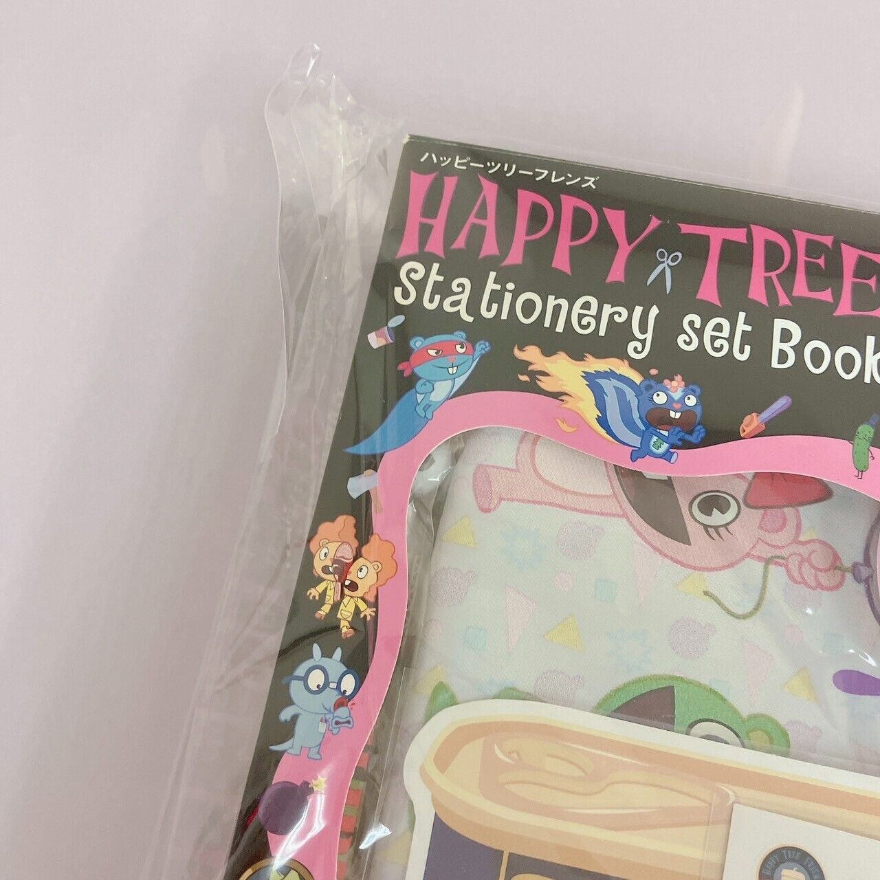 Happy Tree Friends Stationery Set Book Giggles Cuddles Nutty Notebook Sticker