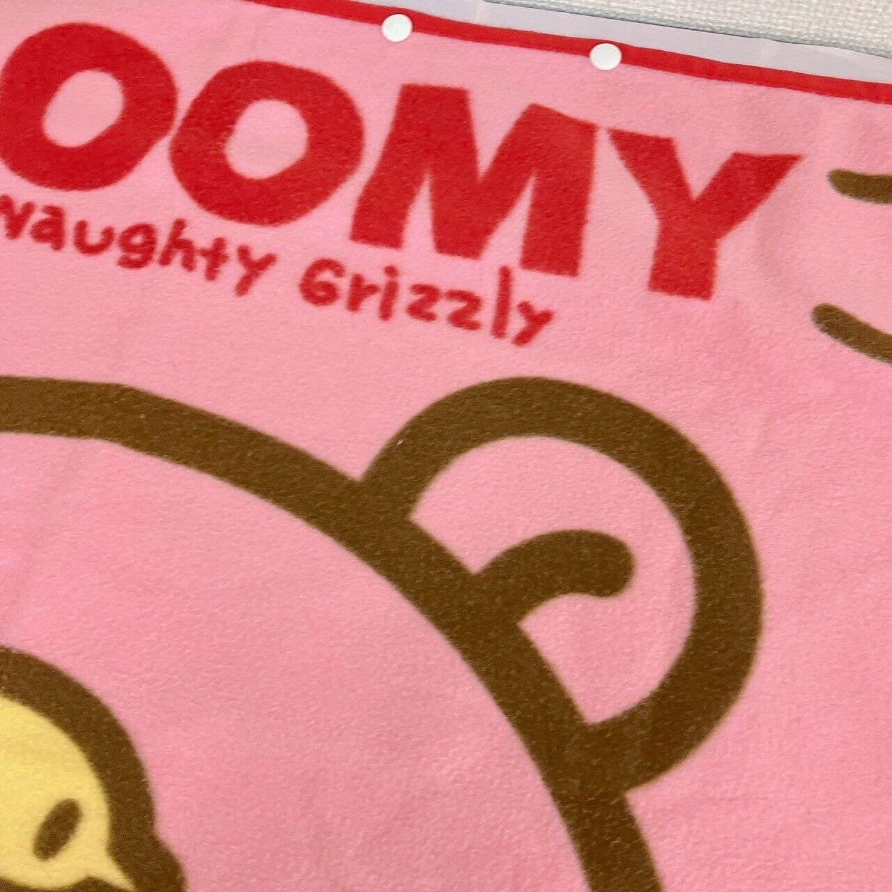 Taito Gloomy Bloody Bear Blanket Pink Yellow Bird Fluffy Chax GP CGP Kawaii Rare