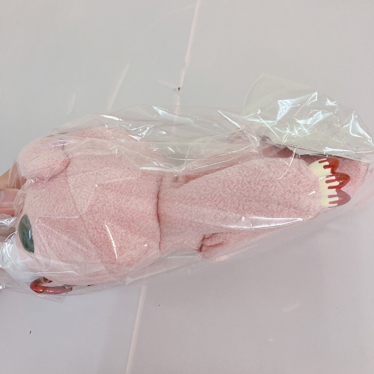 TAiTo Gloomy Bloody Bear Pouch Pink Plush Soft Toy Chax GP CGP 177 Fluffy Kawaii