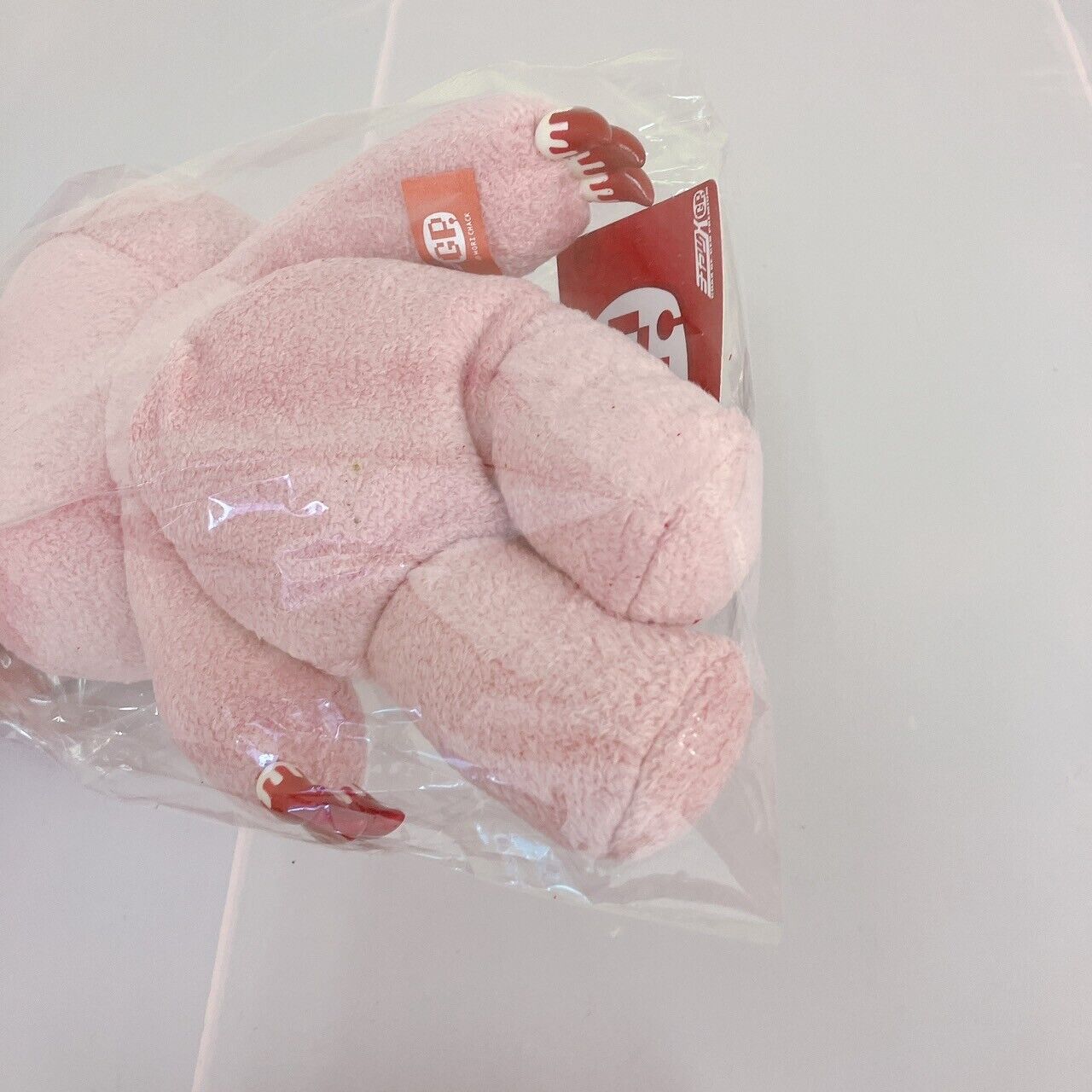 TAiTo Gloomy Bloody Bear Pouch Pink Plush Soft Toy Chax GP CGP 177 Fluffy Kawaii