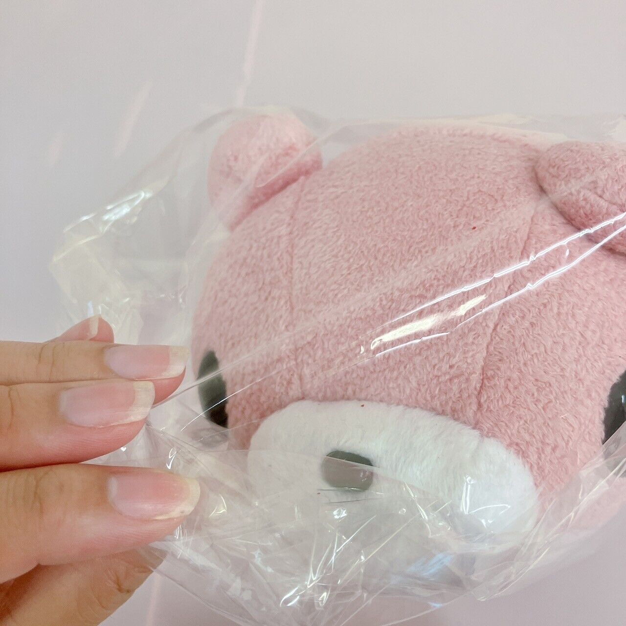 TAiTo Gloomy Bloody Bear Pouch Pink Plush Soft Toy Chax GP CGP 177 Fluffy Kawaii