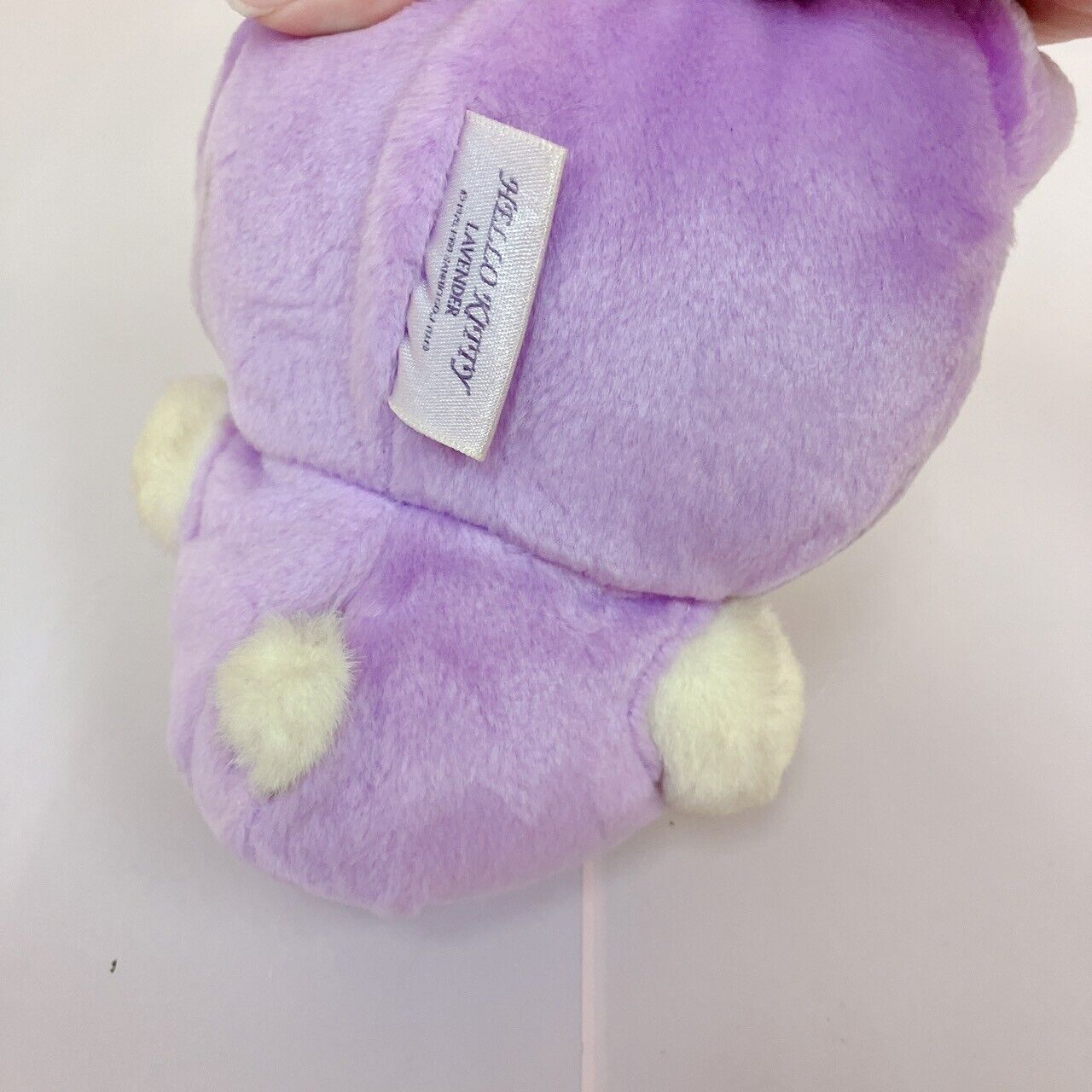 Sanrio Hello Kitty Plush Lavender Bear Costume Hokkaido Limited Cat White Purple