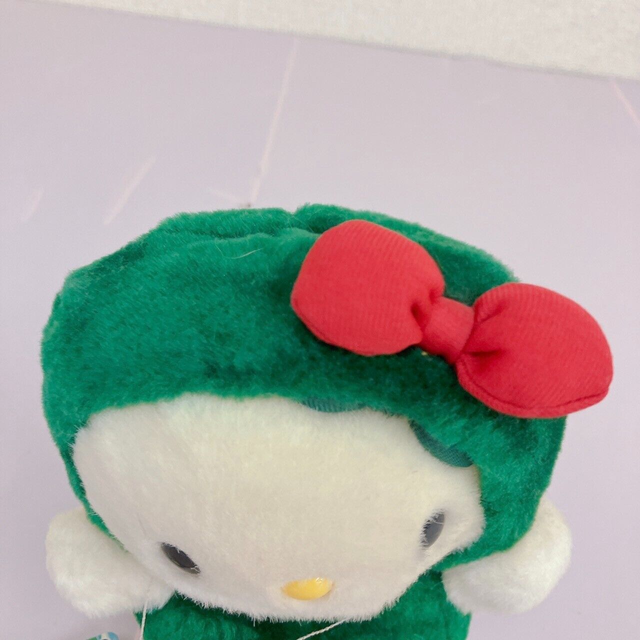 Sanrio Hello Kitty Plush Marimo Costume Hokkaido Limited Cat White Ribbon Green