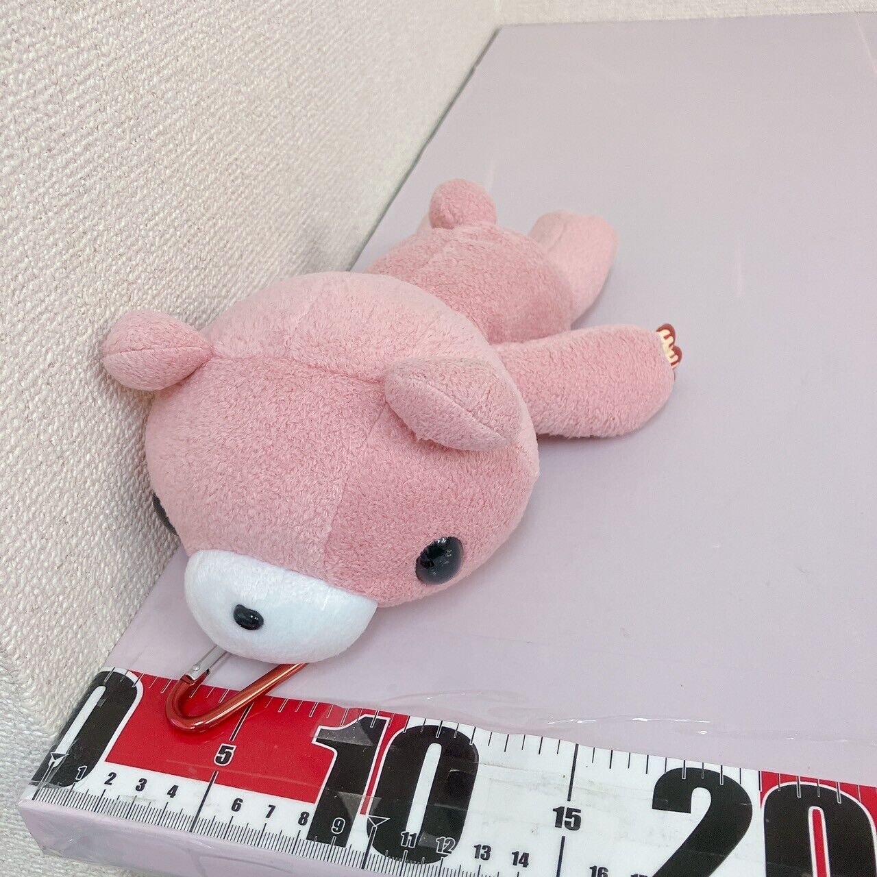 TAiTo Gloomy Bloody Bear Pouch Pink Chax GP CGP 177 Plush Soft Toy Fluffy Kawaii