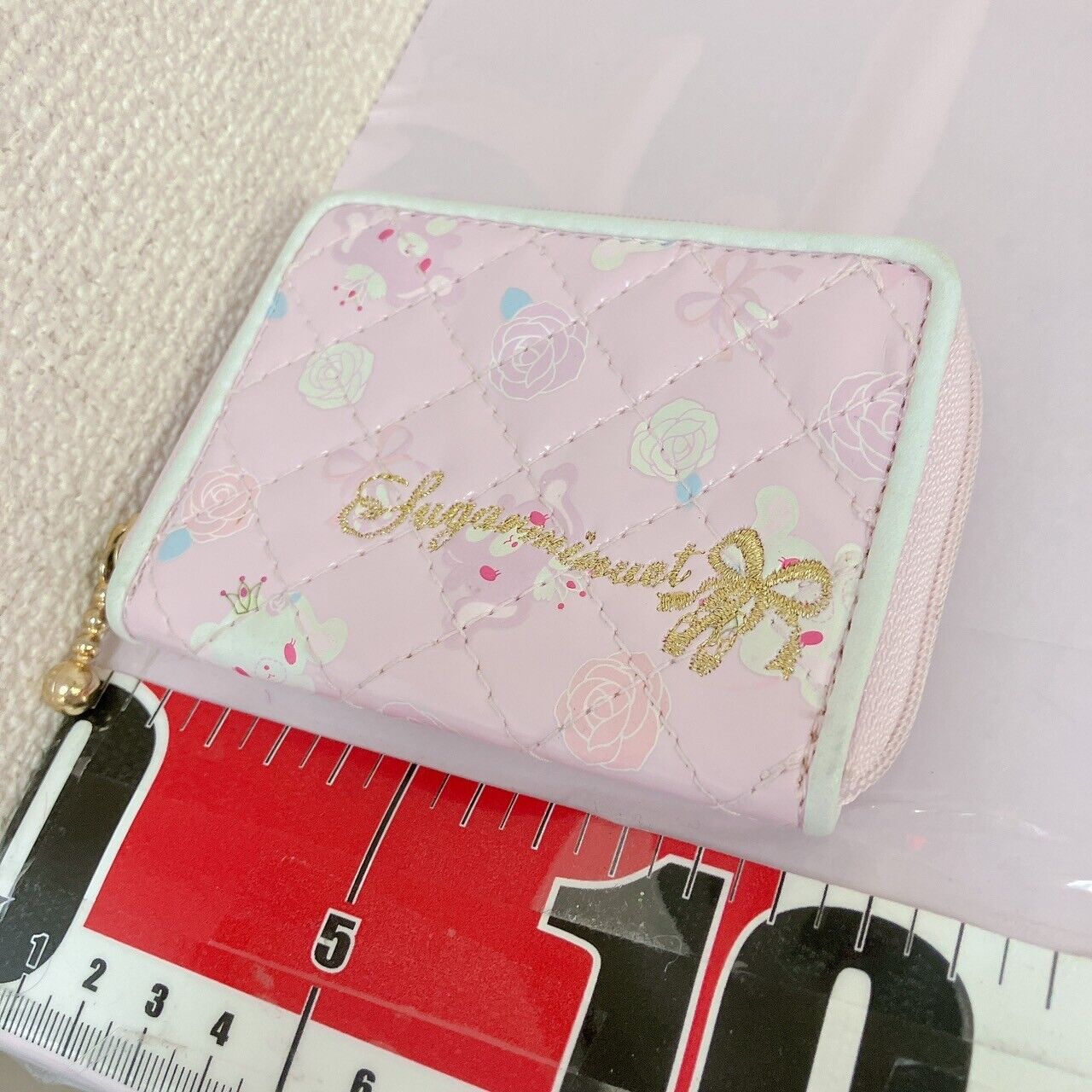 Sanrio Sugar Minuet Bunnies Ballet Prima Coin Case Hair Accessory Set 2 Pink