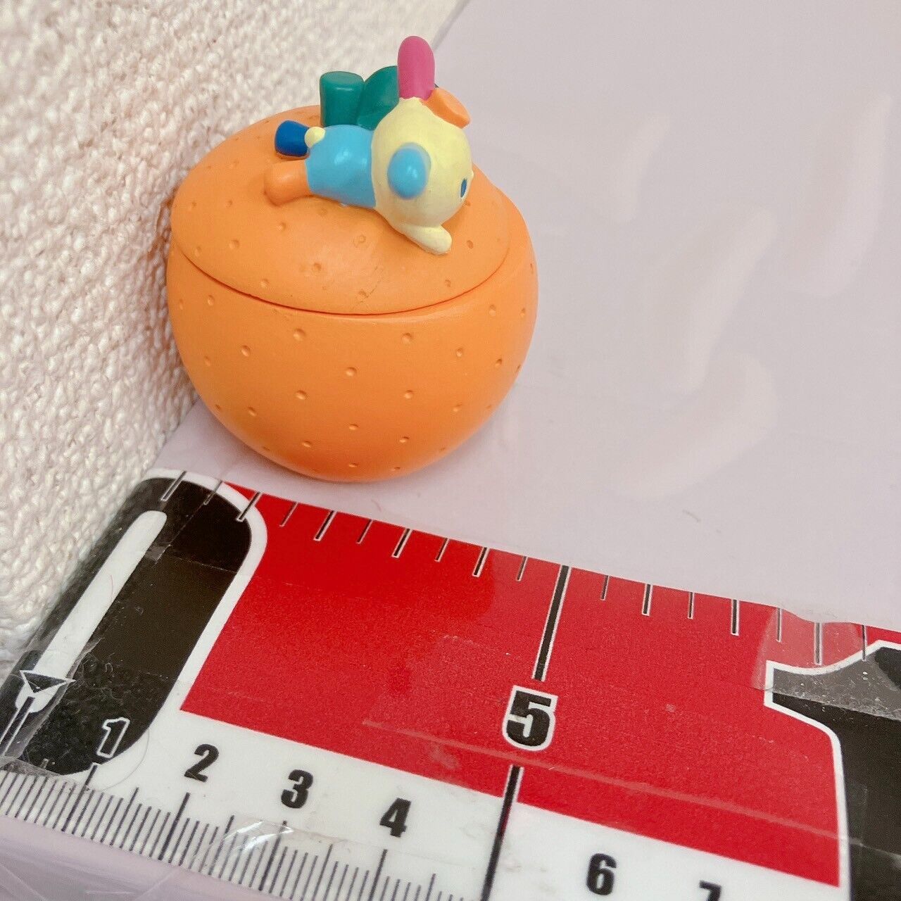 Sanrio Usahana Accessory Case Box Rabbit Orange Jewelry Kawaii Character Rare