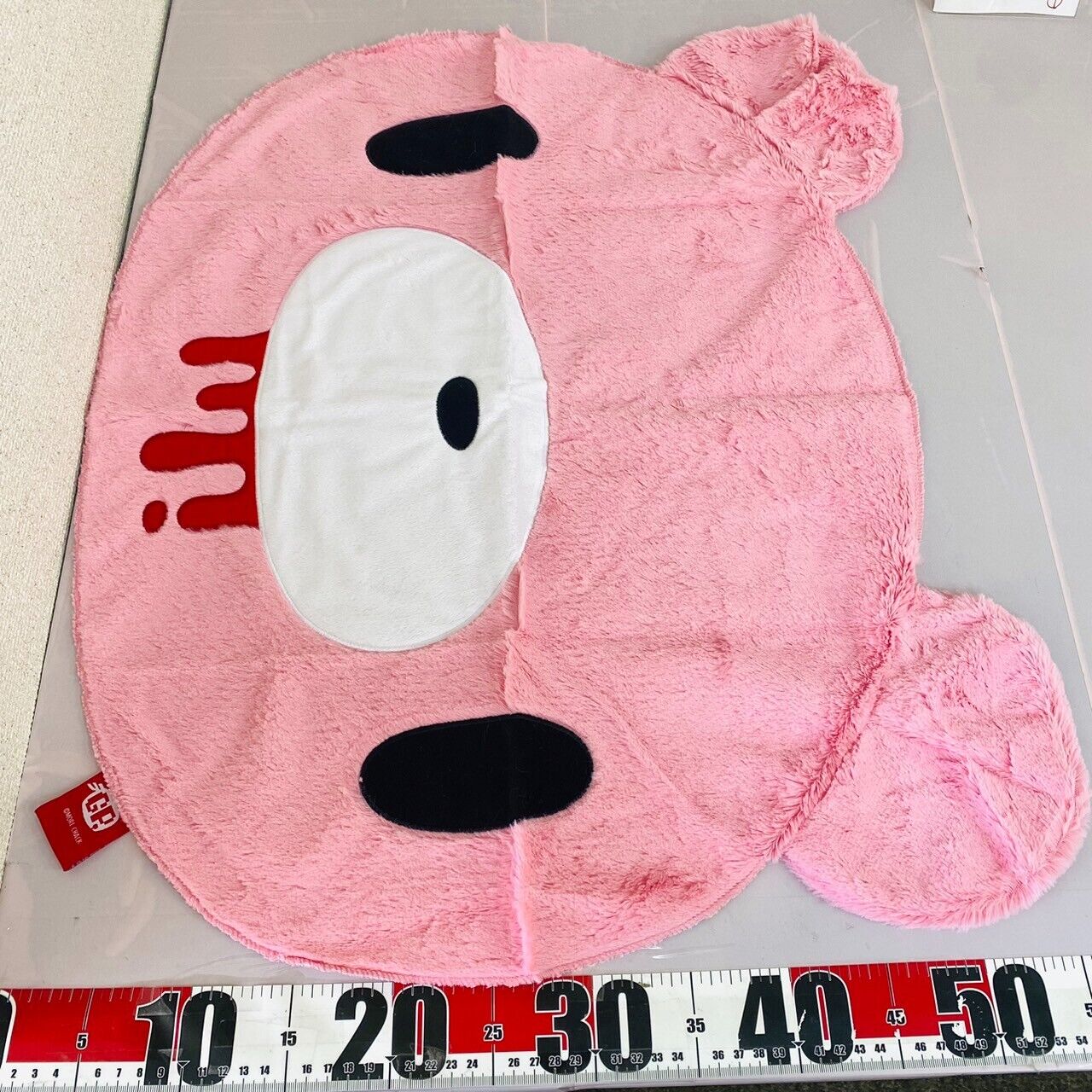 Taito Gloomy Bloody Bear Multi Mat Rug Face Die Cutting Pink Fluffy Prize ChaxGP