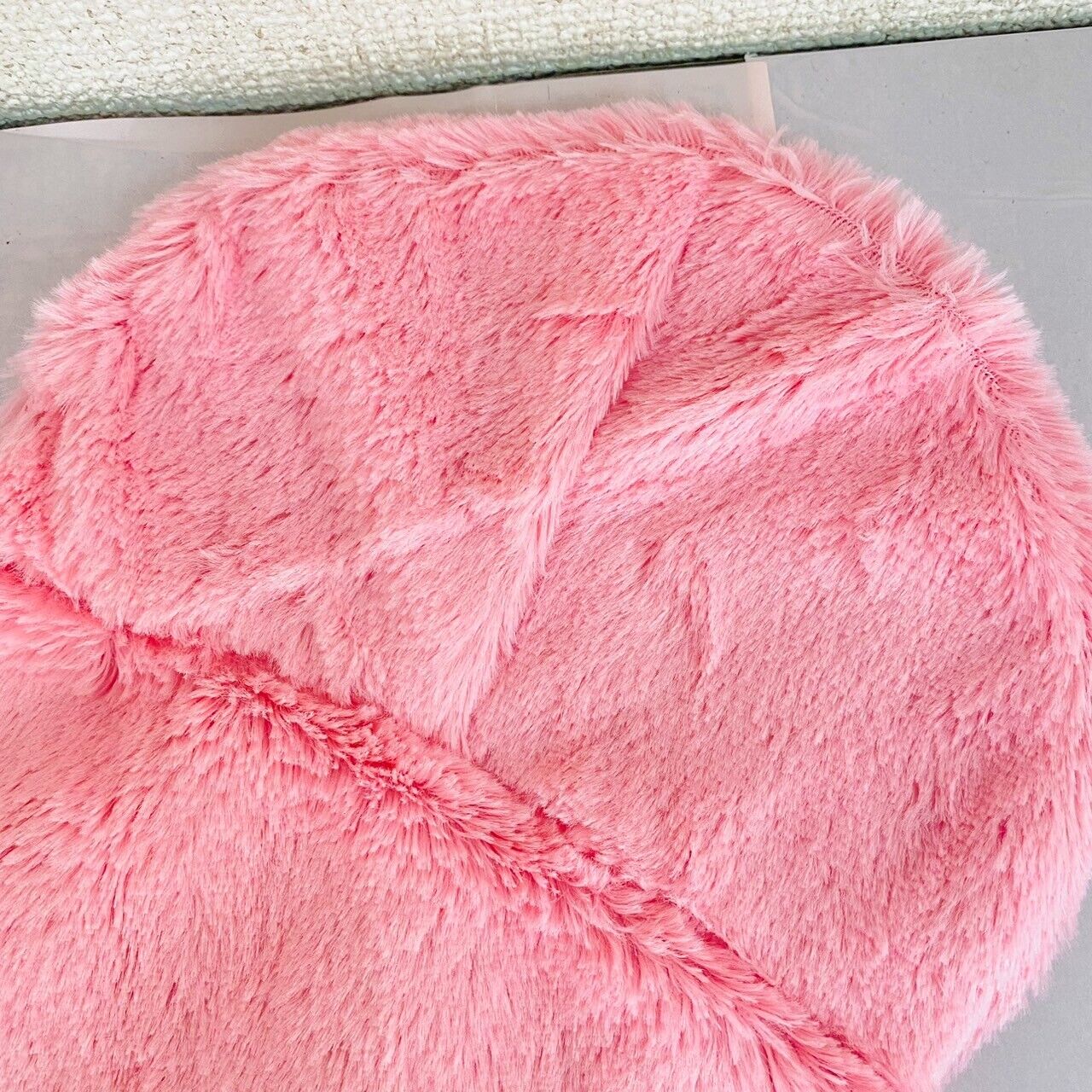 Taito Gloomy Bloody Bear Multi Mat Rug Face Die Cutting Pink Fluffy Prize ChaxGP