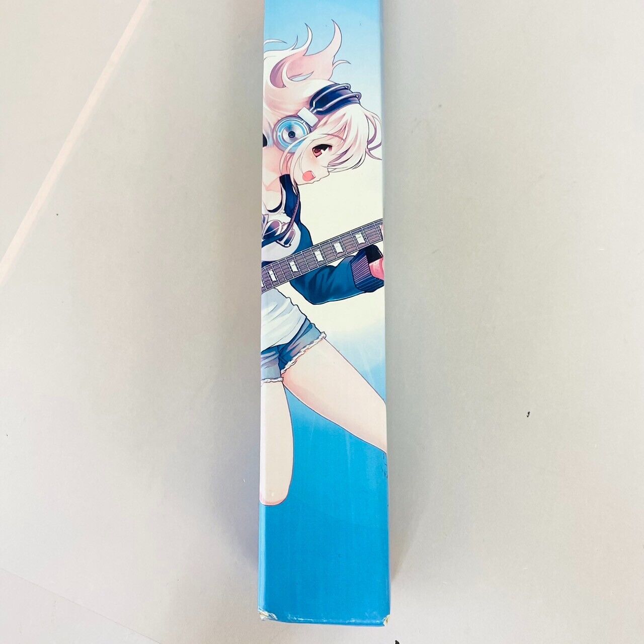 Super Sonico Tapestry Blue Headphone Guitar Music Kawaii Girl Anime Manga Rare