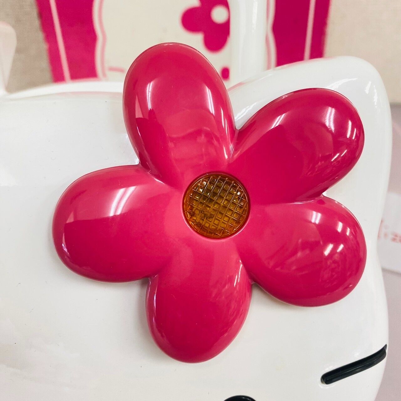 Sanrio Hello Kitty Hot Sandwich Maker White Cat Pink Flower HP-4363 Cooking Rare