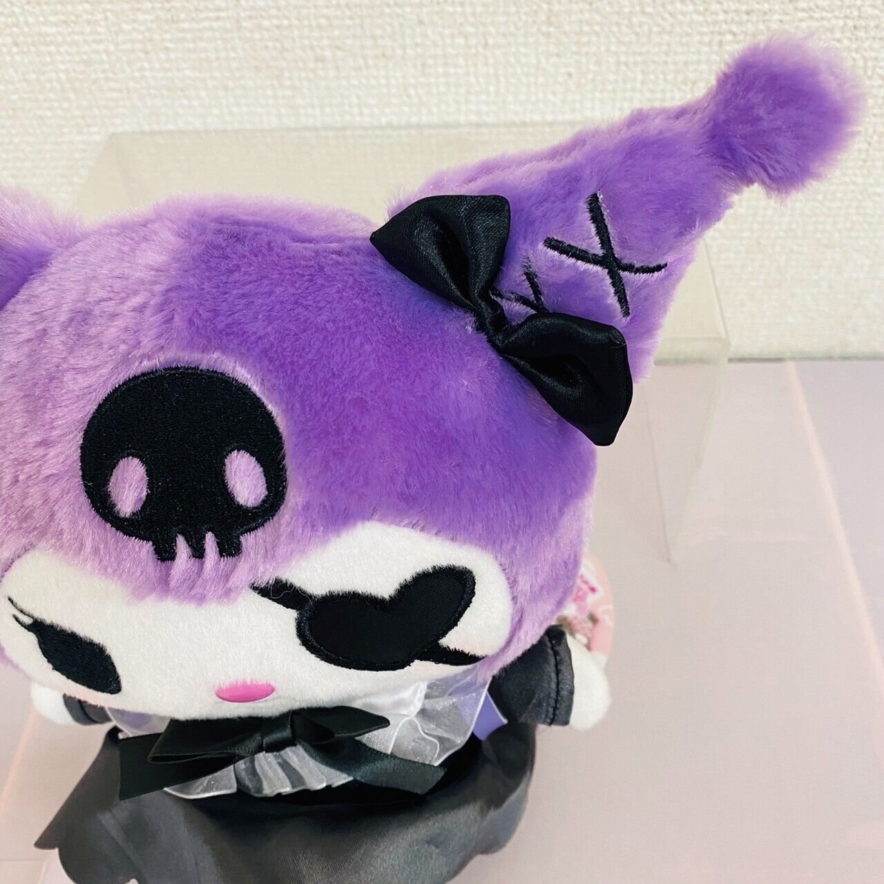 Sanrio My Melody Kuromi Plush Set 2 Oshigoto Series Rabbit Black Purple Soft Toy