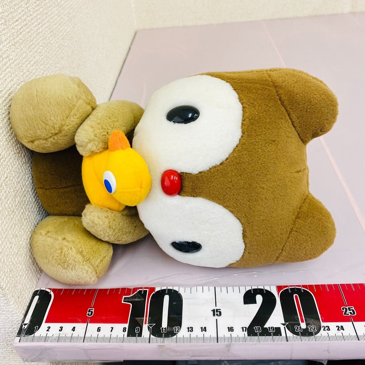 Sanrio Taraiguma No Laundry Plush Soft Stuffed Toy Doll Duck Brown Fluffy Kawaii