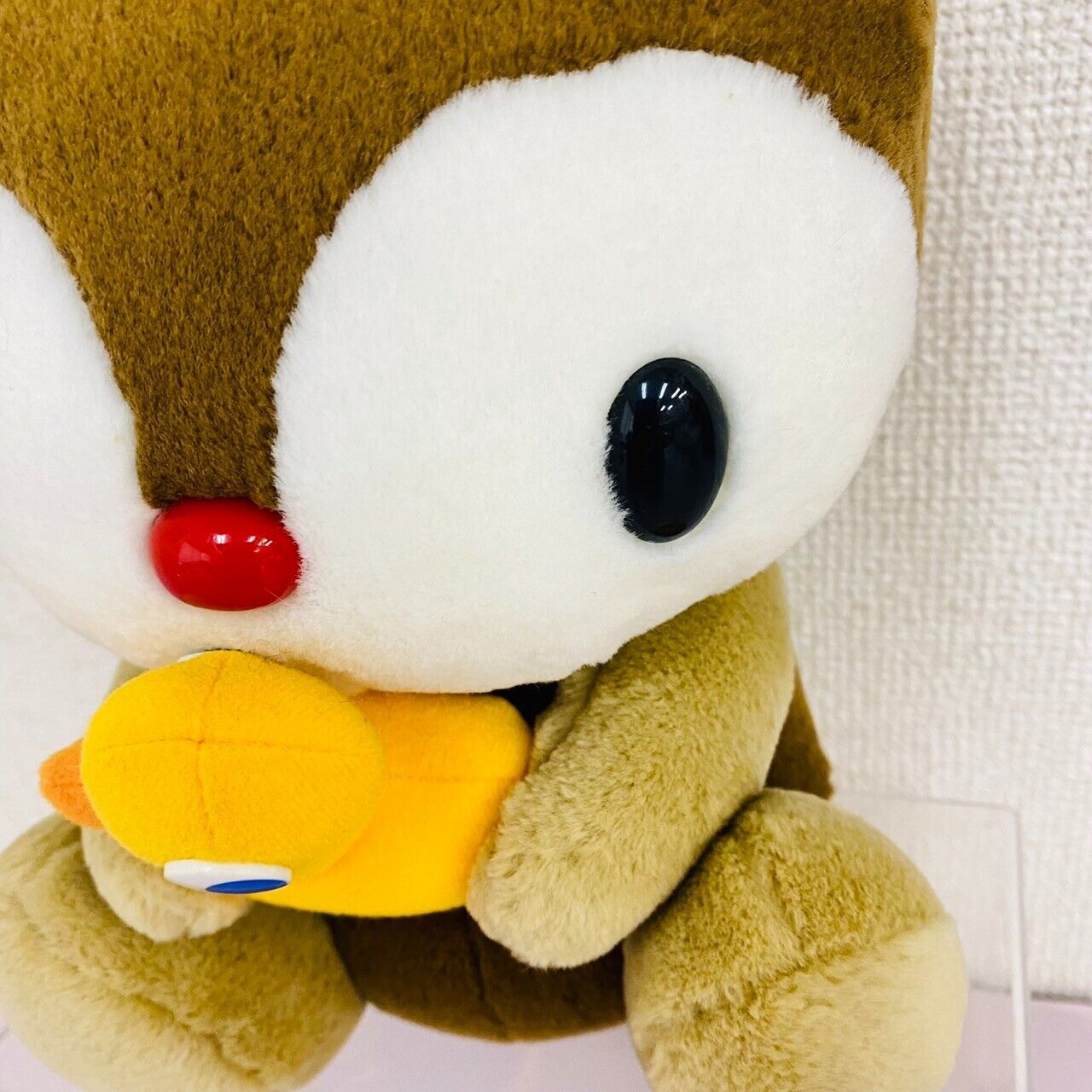 Sanrio Taraiguma No Laundry Plush Soft Stuffed Toy Doll Duck Brown Fluffy Kawaii