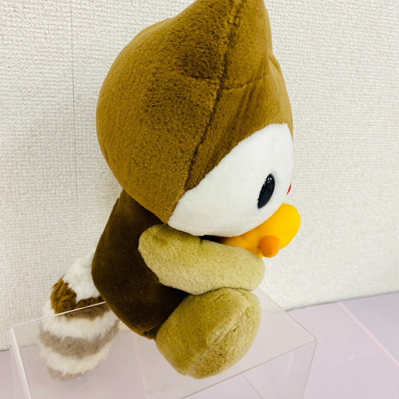 Sanrio Taraiguma No Laundry Plush Soft Stuffed Toy Doll Duck Brown Fluffy Kawaii