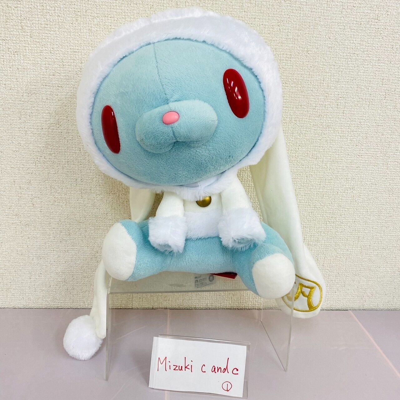 Chax GP 524 Taito GLOOMY General Purpose Rabbit  Blue Plush Mascot prizes Rare