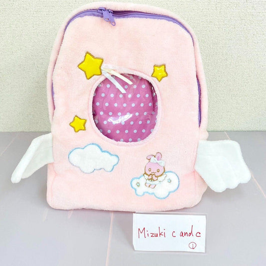 Mother Garden Usamomo Rucksack Backpack School Bag Pink Angel Rabbit Ribbon Rare