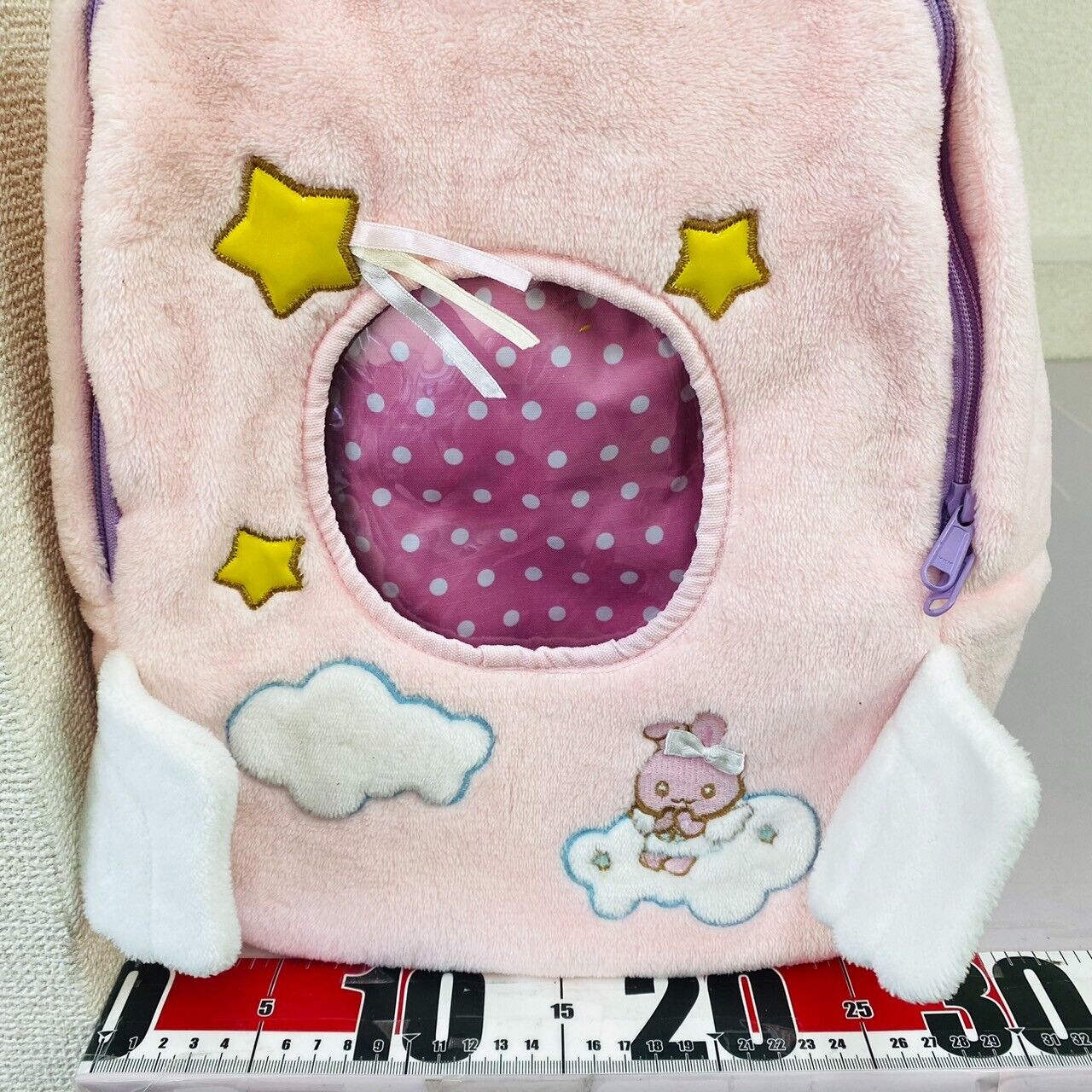 Mother Garden Usamomo Rucksack Backpack School Bag Pink Angel Rabbit Ribbon Rare