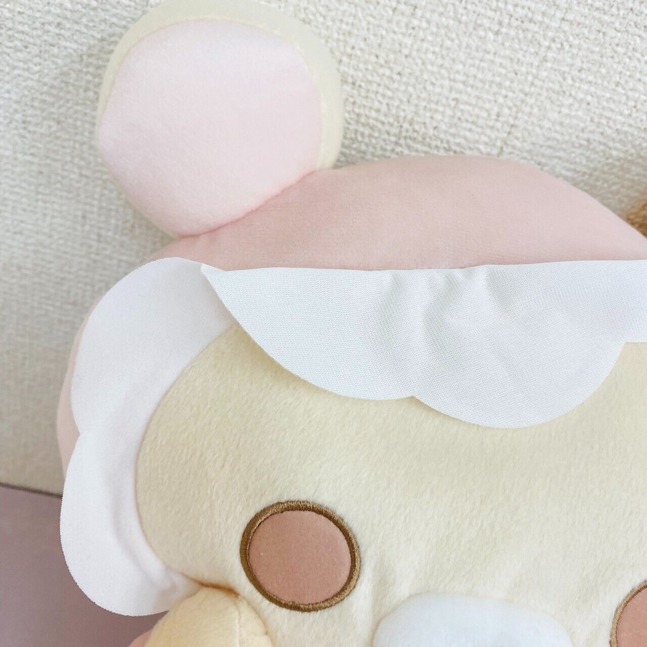 San-x Rilakkuma Korilakkuma Plush Set 2 Soft Stuffed Toy Doll Baby Yellow Pink