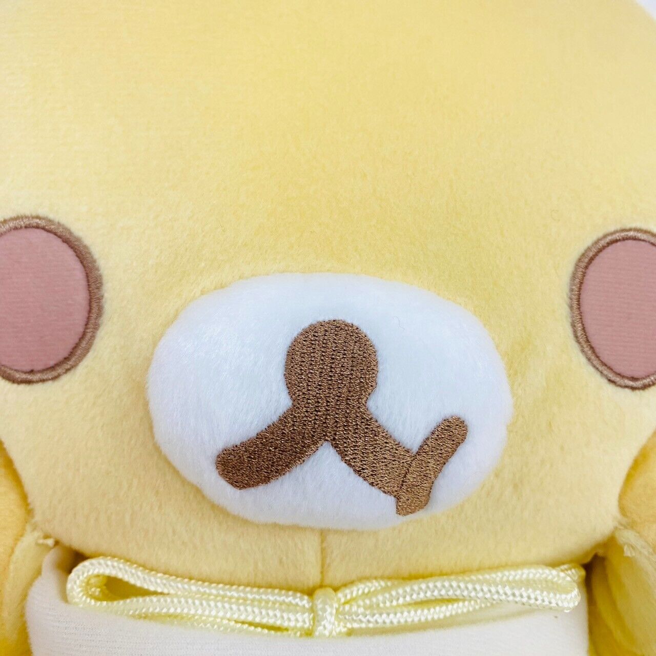 San-x Rilakkuma Korilakkuma Plush Set 2 Soft Stuffed Toy Doll Baby Yellow Pink