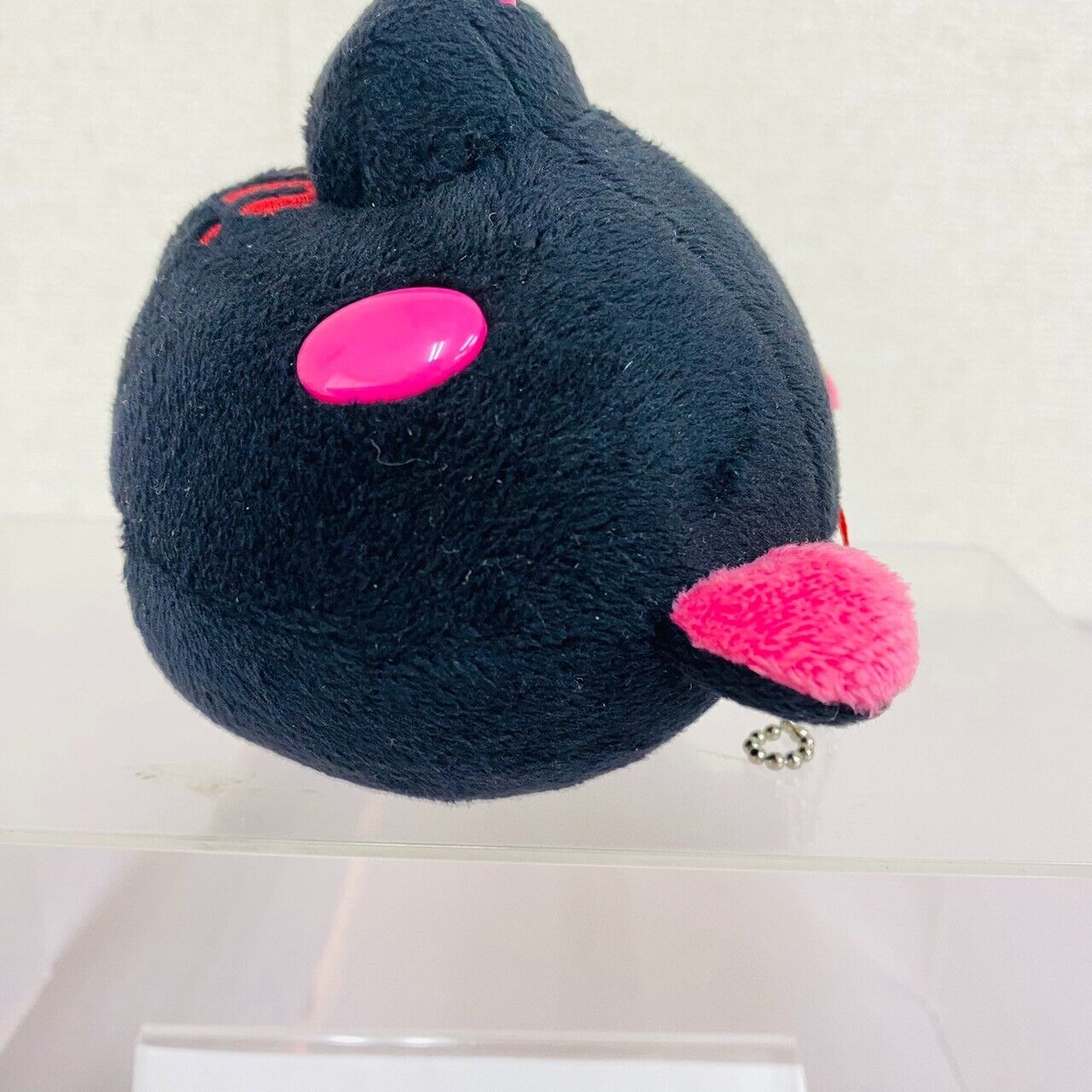 TAiTo Gloomy Bloody Bear Speaker Black Plush Soft Stuffed Toy Chax GP Face Pink