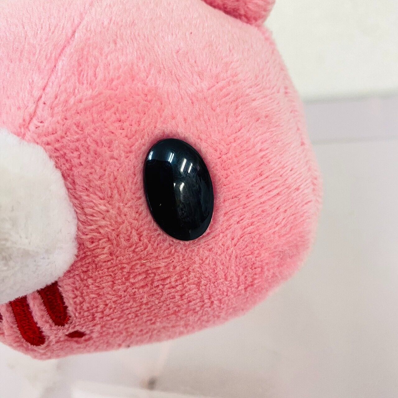 TAiTo Gloomy Bloody Bear Speaker Pink Plush Soft Stuffed Toy Chax GP 219 Face