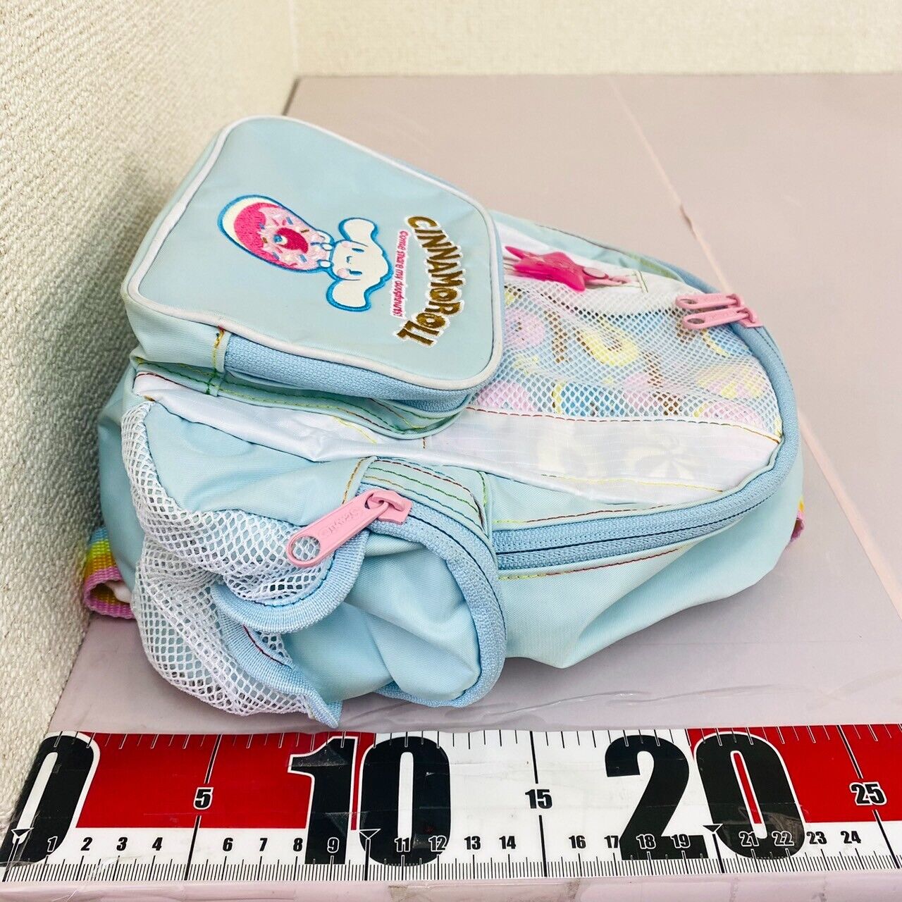 Sanrio Cinnamoroll Backpack Rucksack School Bag Light Blue Donuts White Puppy