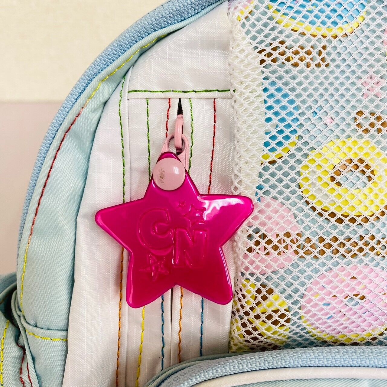 Sanrio Cinnamoroll Backpack Rucksack School Bag Light Blue Donuts White Puppy