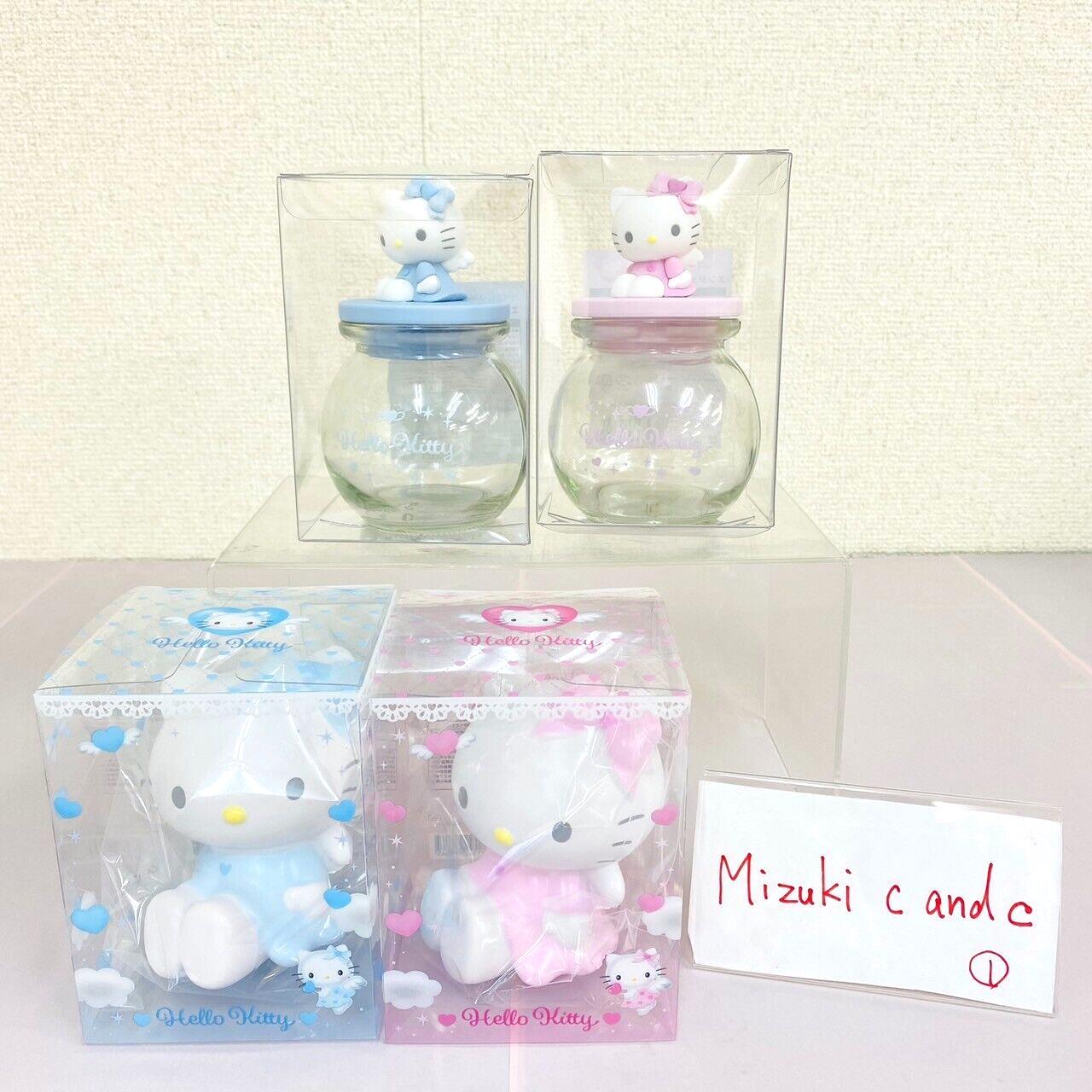 Sanrio Hello Kitty Squeeze Mascot Canister Set 4 2024 Spring Collection Pink