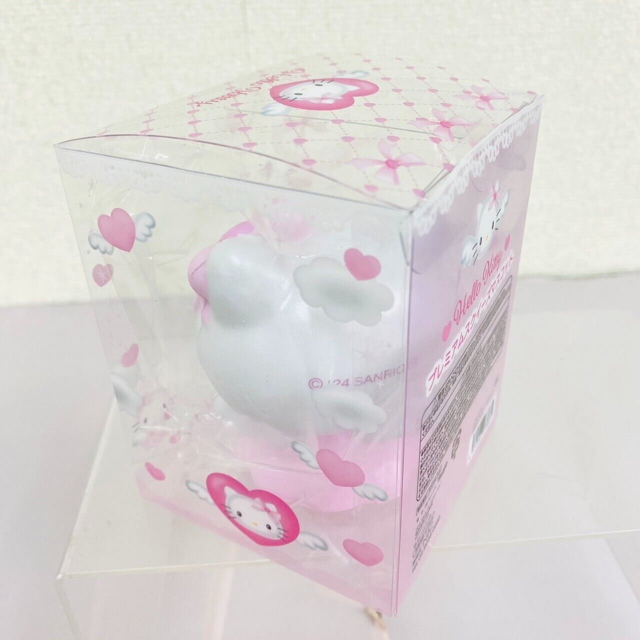 Sanrio Hello Kitty Squeeze Mascot Canister Set 4 2024 Spring Collection Pink