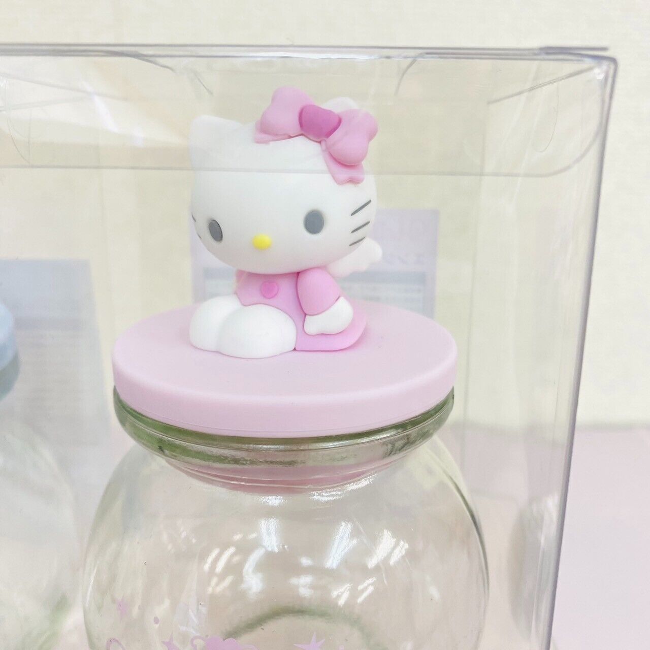 Sanrio Hello Kitty Squeeze Mascot Canister Set 4 2024 Spring Collection Pink