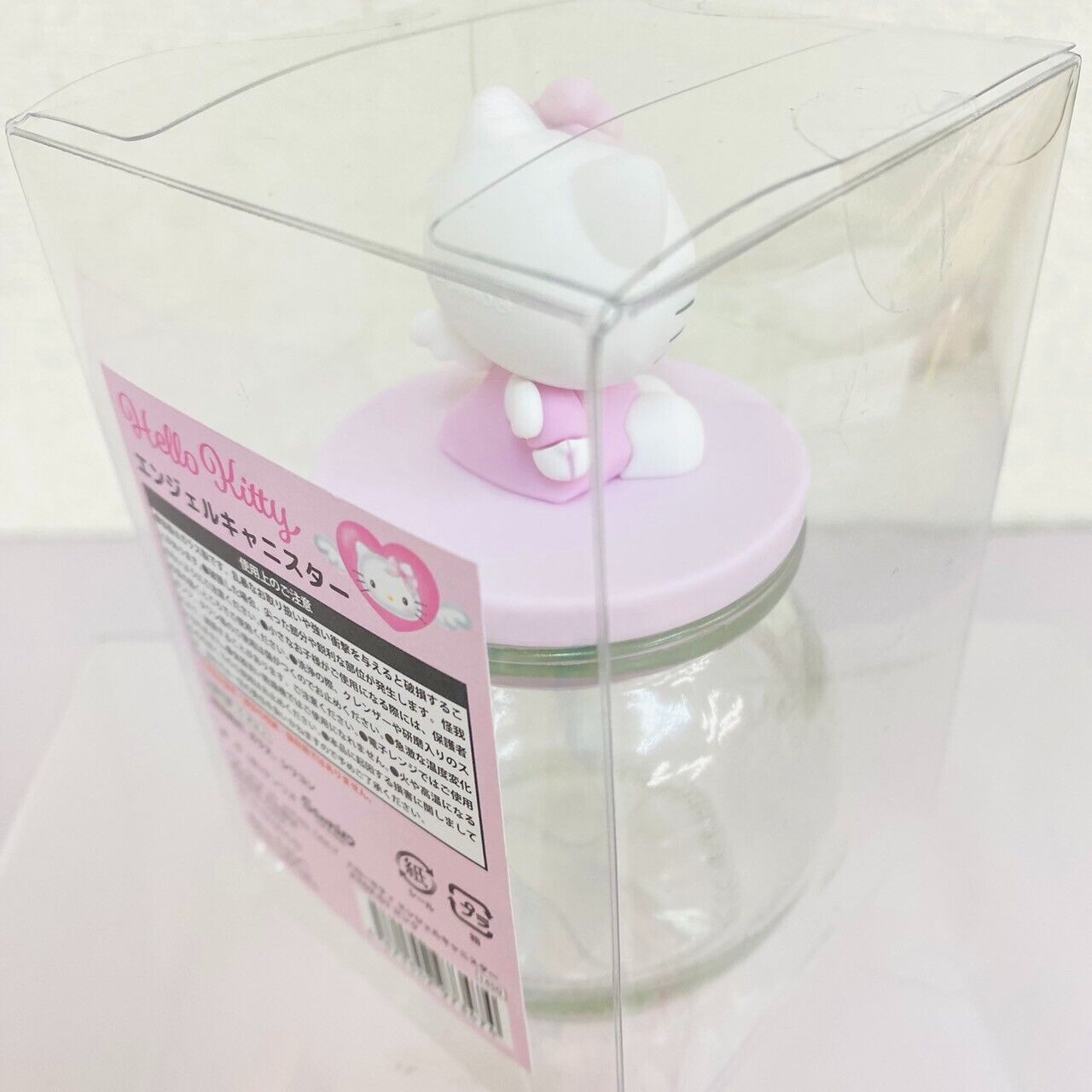 Sanrio Hello Kitty Squeeze Mascot Canister Set 4 2024 Spring Collection Pink