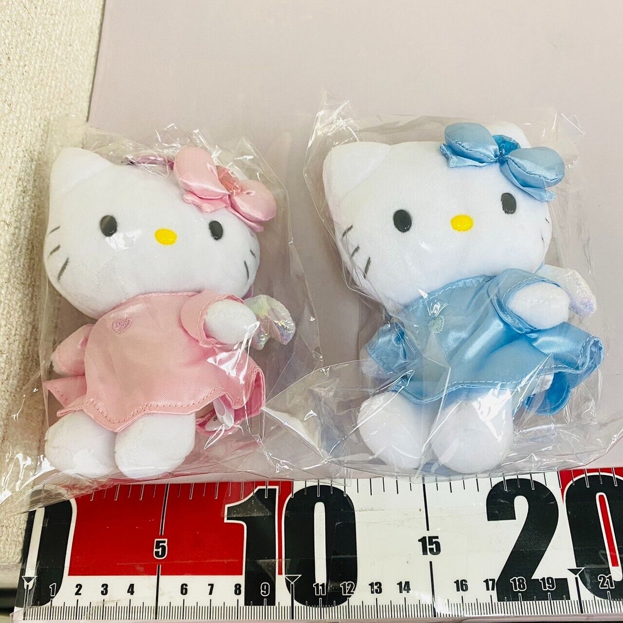 Sanrio Hello Kitty Mascot Set 2 2024 Spring Collection Pink Blue Plush Soft Toy