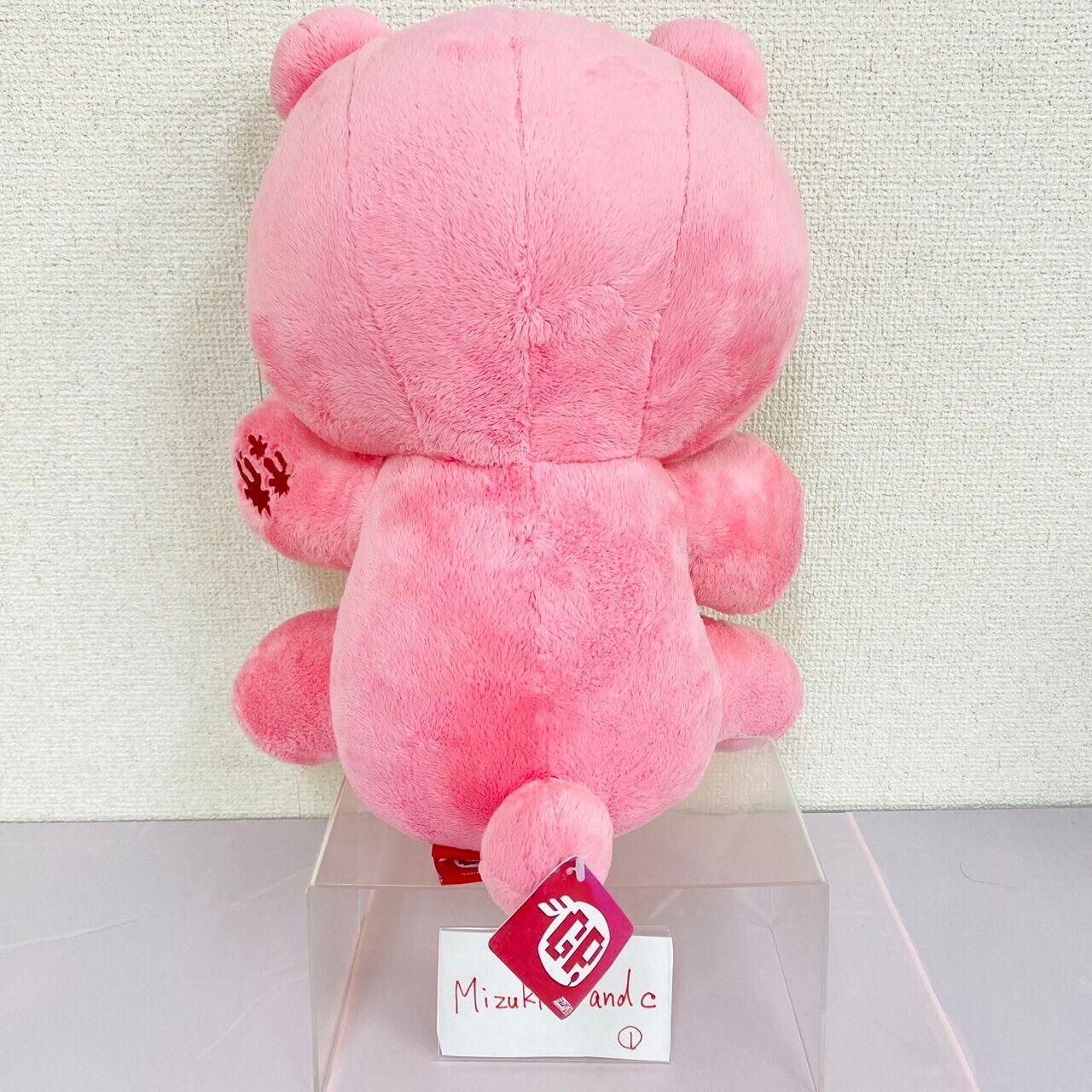 TaiTo Gloomy Bear Bloody Pink Plush Soft Stuffed Toy Doll Chax GP CGP Kawaii Tag