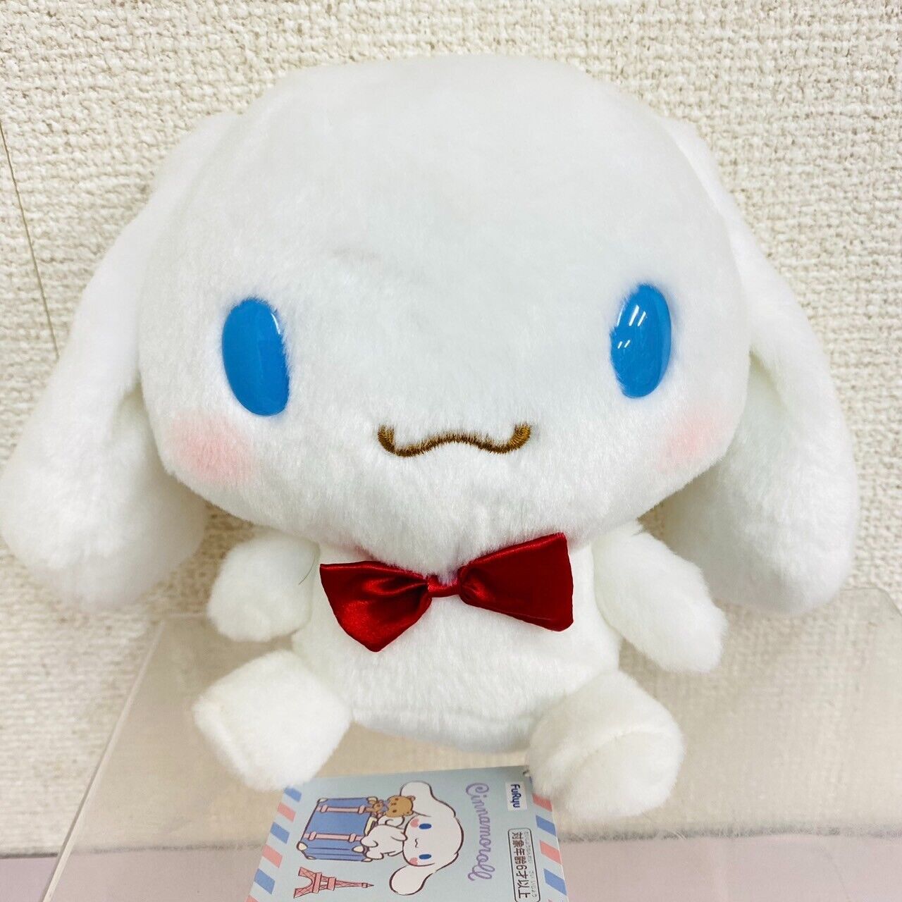 Sanrio Cinnamoroll Milk Plush Set 3 Boys Ribbon Soft Stuffed Toy Baby White Rare