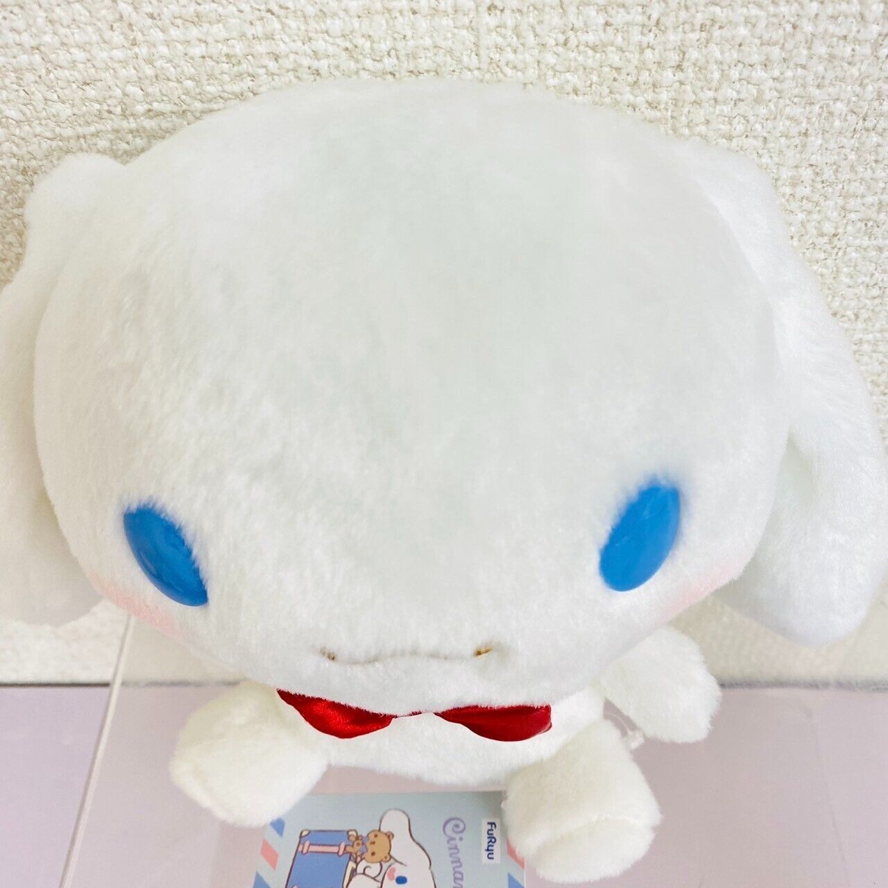 Sanrio Cinnamoroll Milk Plush Set 3 Boys Ribbon Soft Stuffed Toy Baby White Rare