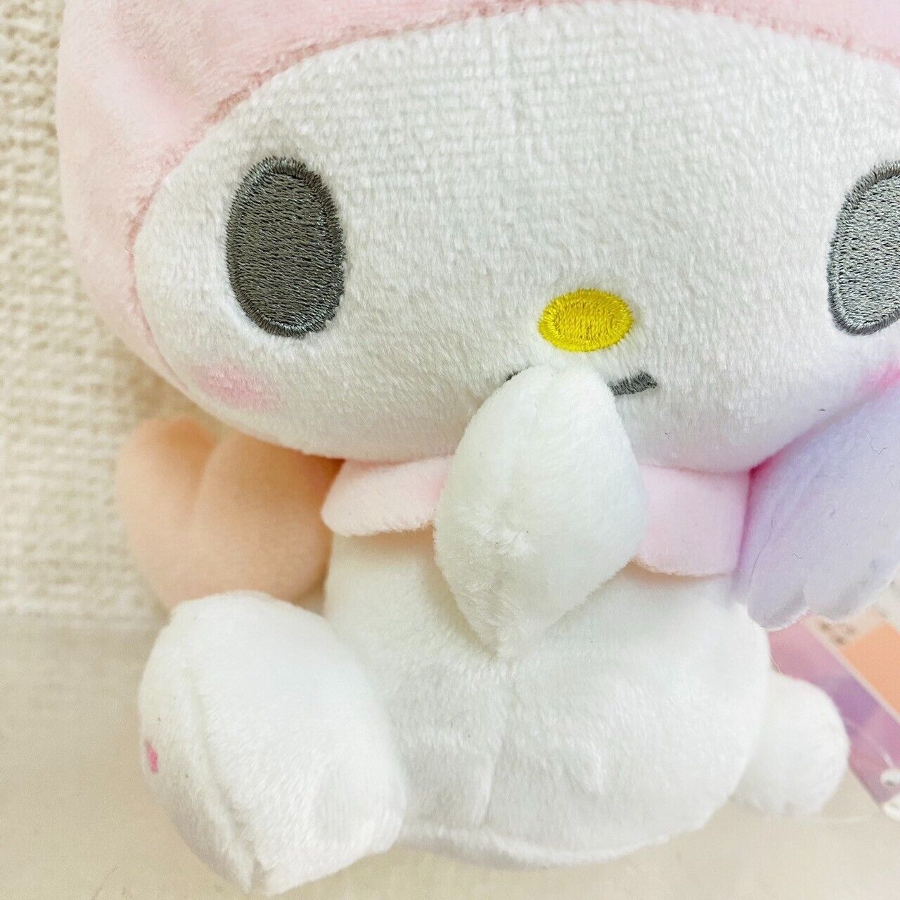 Sanrio My Melody Plush Doll Soft Toy Stuffed Pink Rabbit Sweet Angel Devil Wing