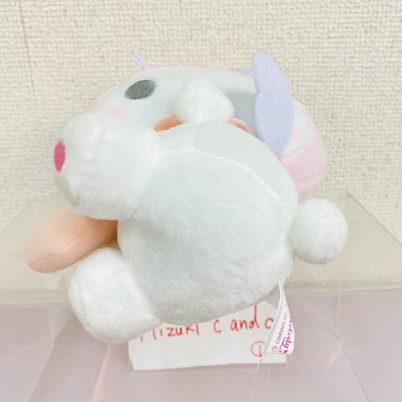 Sanrio My Melody Plush Doll Soft Toy Stuffed Pink Rabbit Sweet Angel Devil Wing