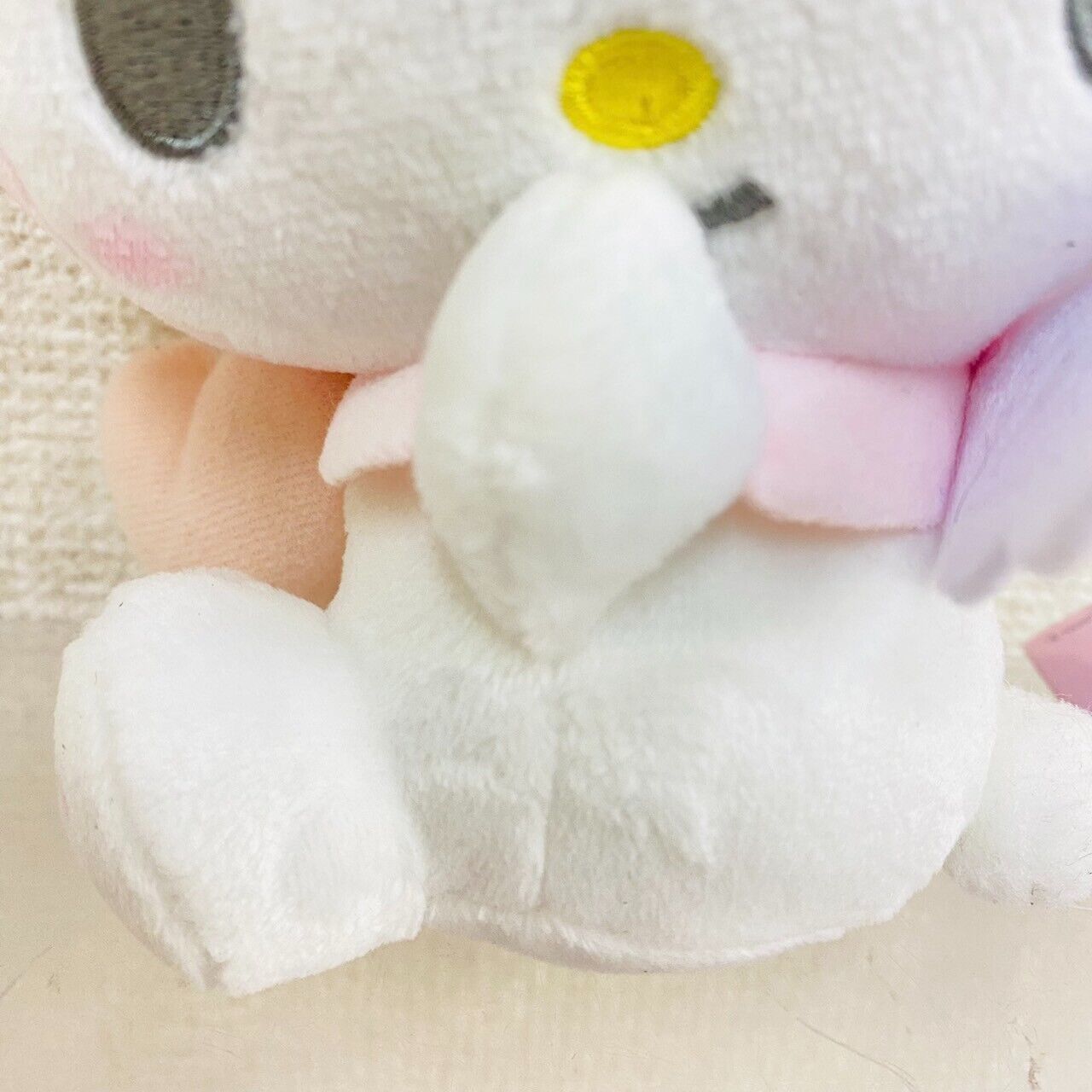 Sanrio My Melody Plush Doll Soft Toy Stuffed Pink Rabbit Sweet Angel Devil Wing