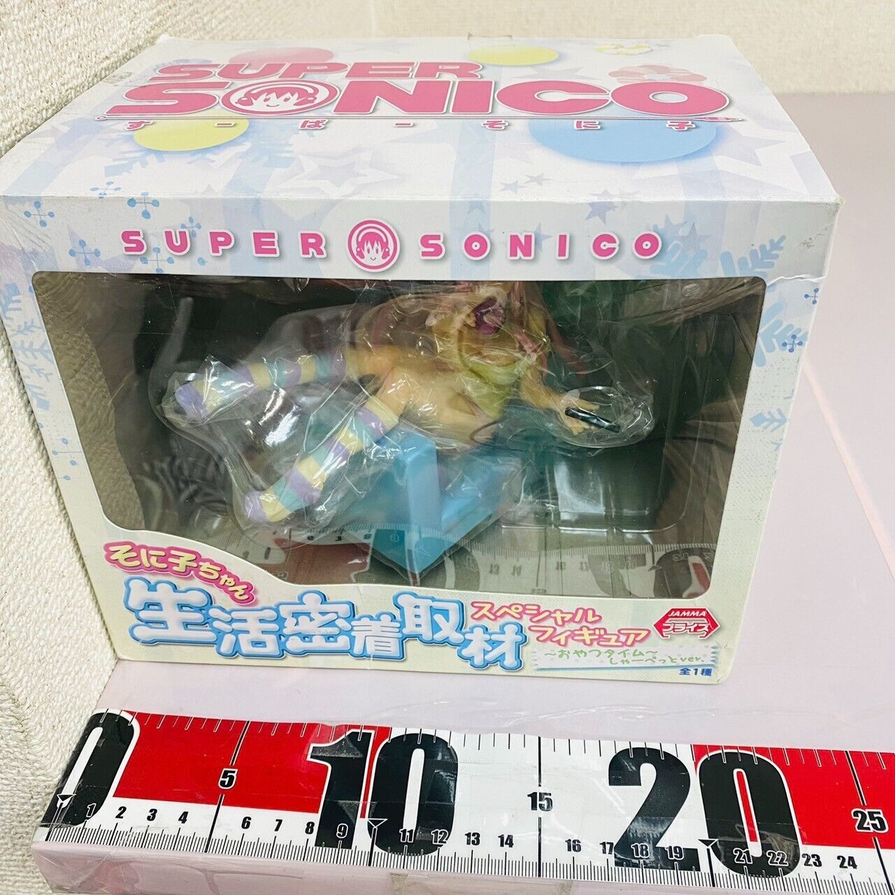 Super Sonico Special Figure Close Lifestyle Coverage Snack Time Sherbet Ver.