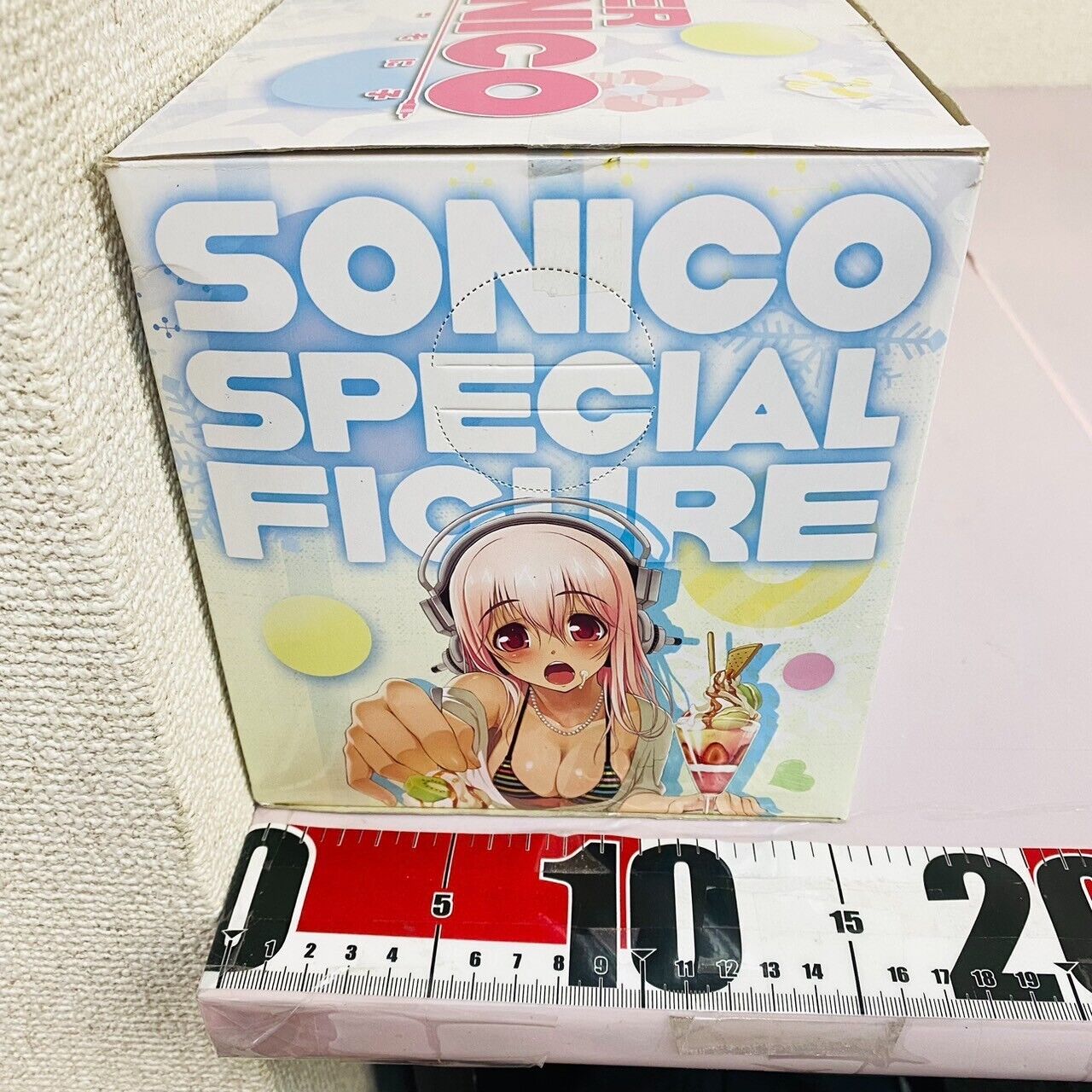 Super Sonico Special Figure Close Lifestyle Coverage Snack Time Sherbet Ver.