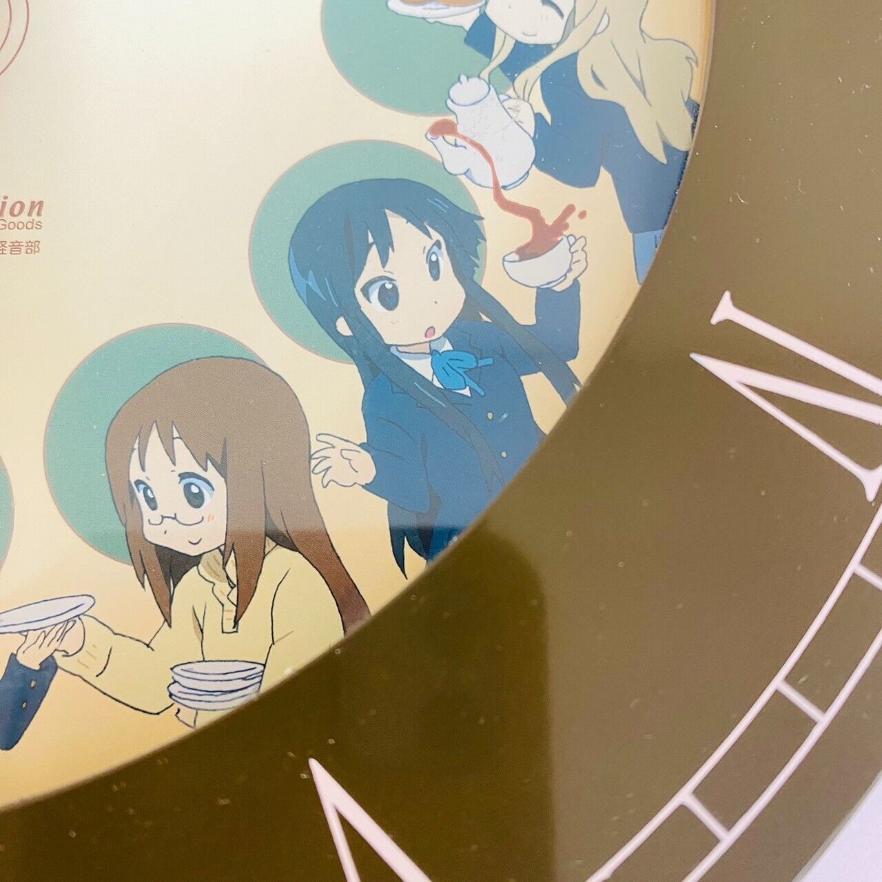 K-ON! Keion Wall Clock Brown Girls Kyoto Animation Kawaii Anime Japan Manga Rare