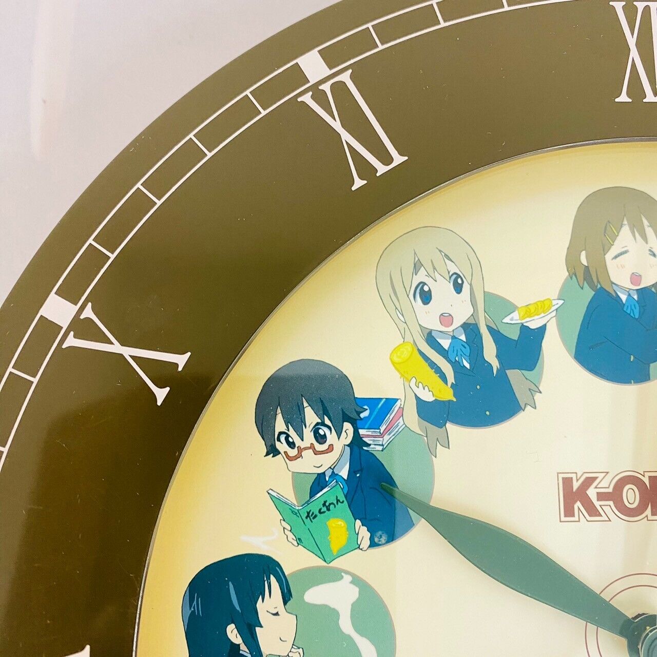 K-ON! Keion Wall Clock Brown Girls Kyoto Animation Kawaii Anime Japan Manga Rare