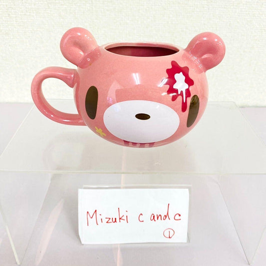 TAiTo Gloomy Bloody Bear Mug Cup Pink Face Chax GP CGP Kawaii Character Rare