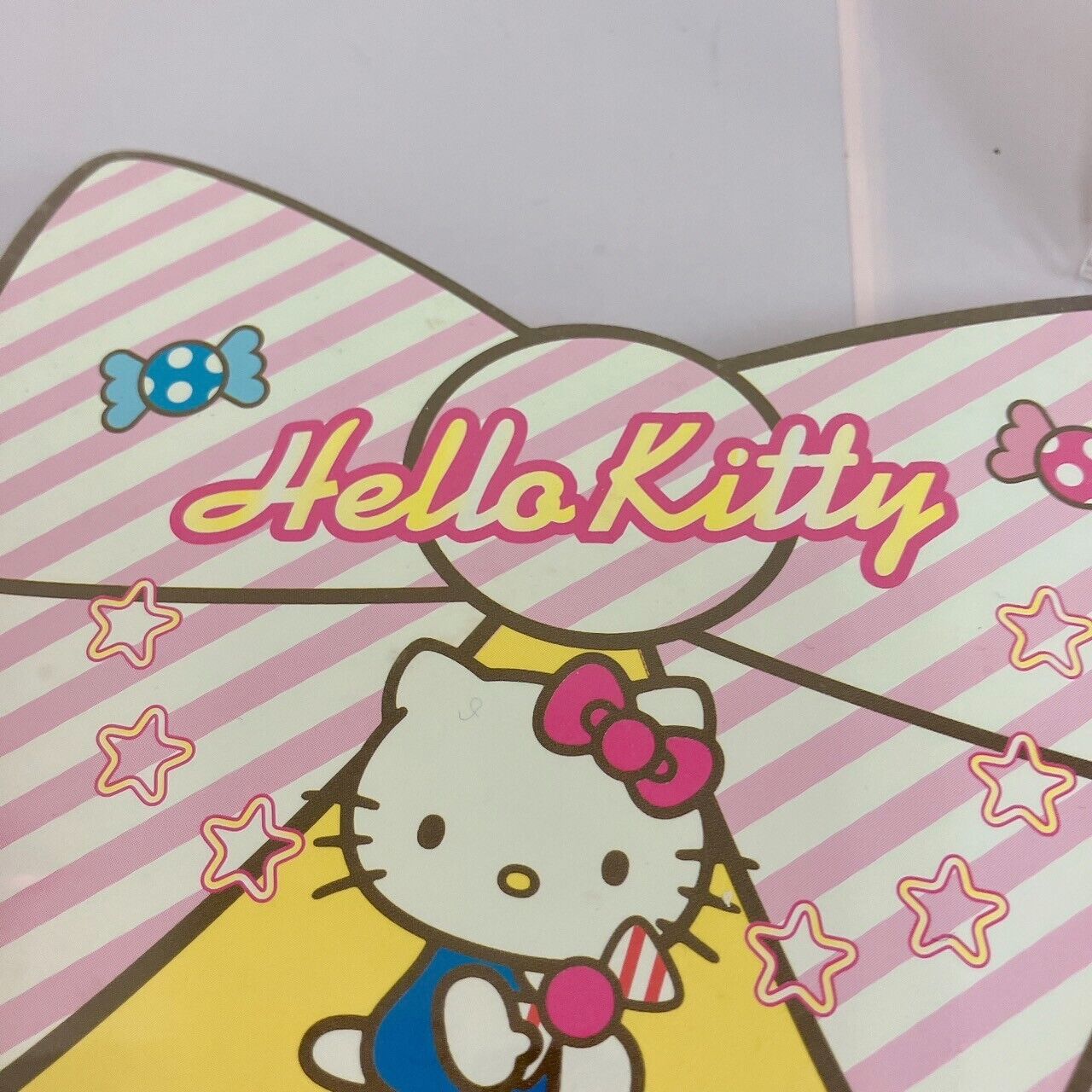 Sanrio Hello Kitty Memo Pad Notepad Ribbon Candy Star Stationery Kawaii Rare